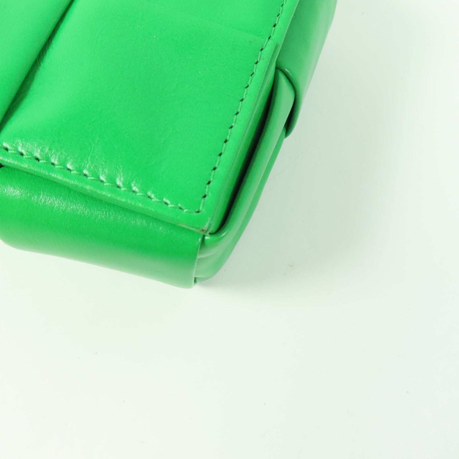 BOTTEGA VENETA BV Shoulder Bag Leather Green