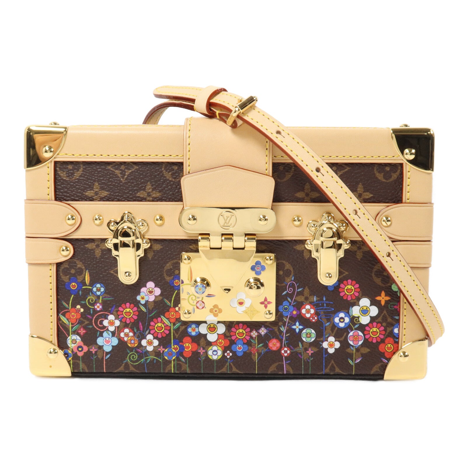 LOUIS VUITTON Monogram LV×TM Petite Malle肩背袋