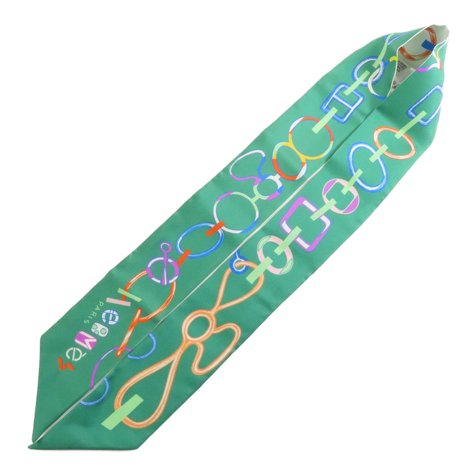 HERMES 【激減優惠】絲質Twilly絲巾