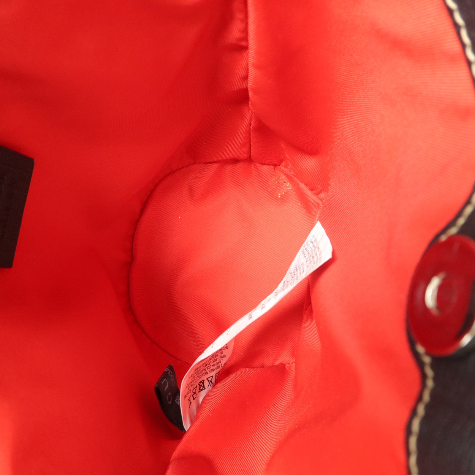 GUCCI 塗層帆布Children LadyBug Bucket Bag手挽袋