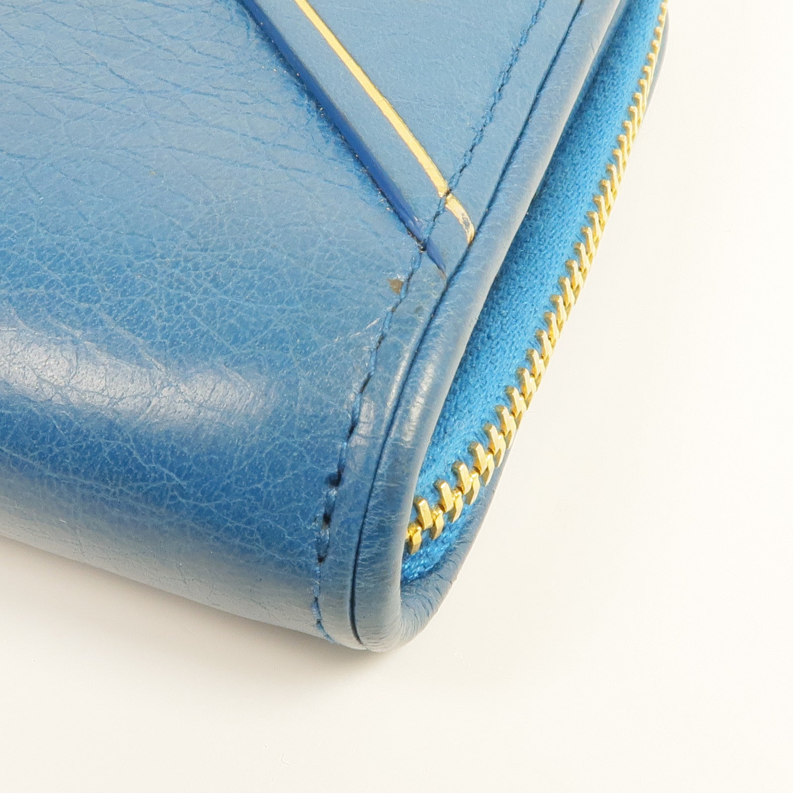 BALENCIAGA 皮革Blanket Billfold Wallet金扣錢包