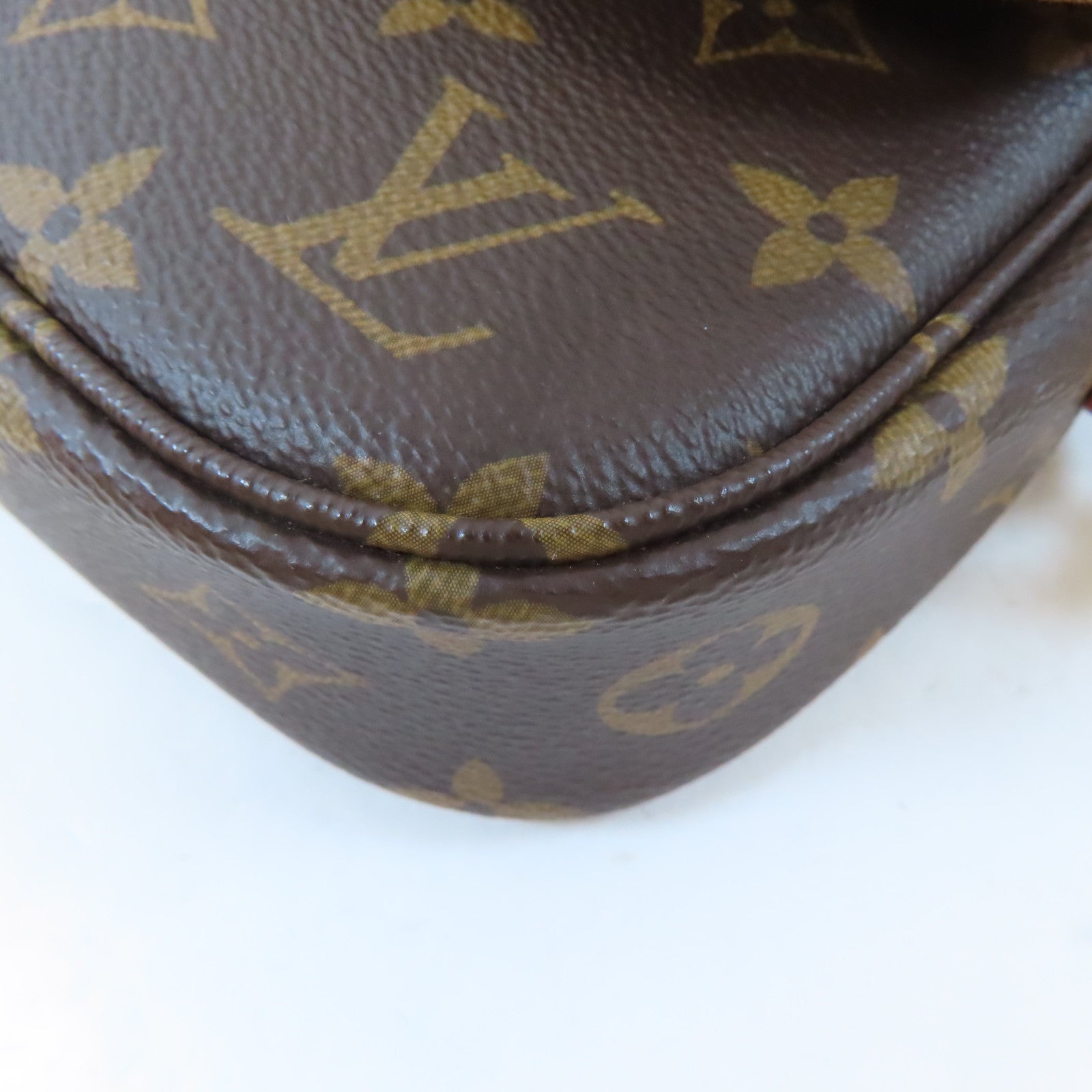 LOUIS VUITTON Monogram Wallet On Chain Ivy金扣肩背袋啡色