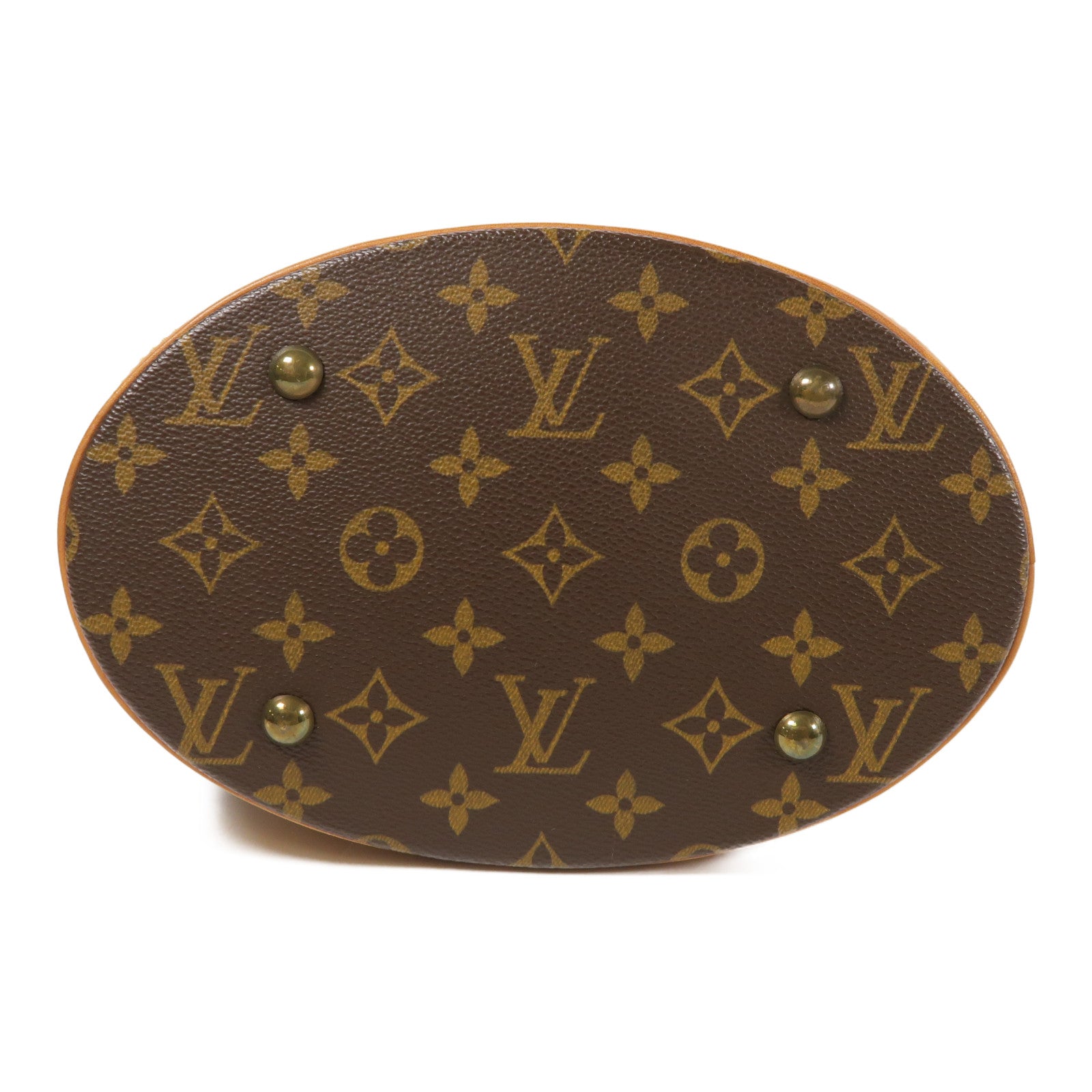 LOUIS VUITTON Monogram Bucket PM金扣手挽袋