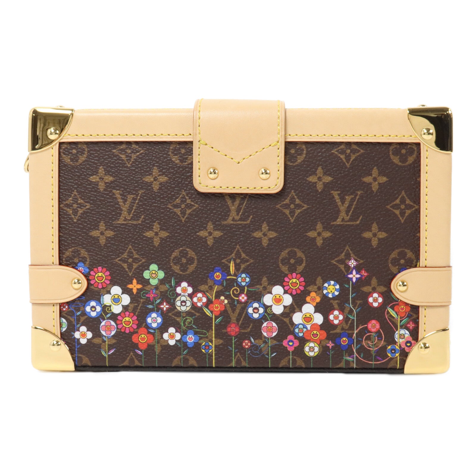 LOUIS VUITTON Monogram LV×TM Petite Malle肩背袋