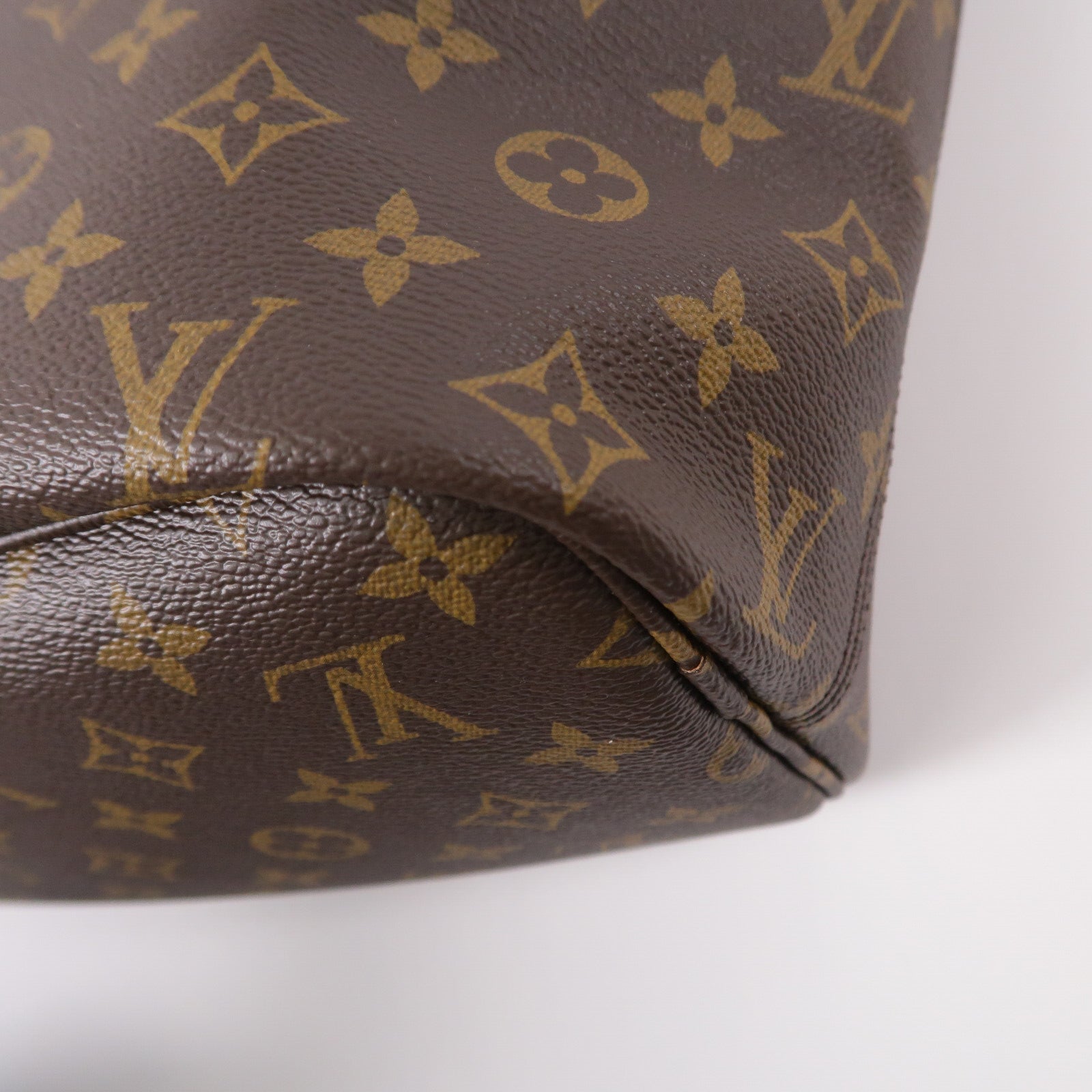 LOUIS VUITTON Monogram Neverfull Inside Out MM手挽袋