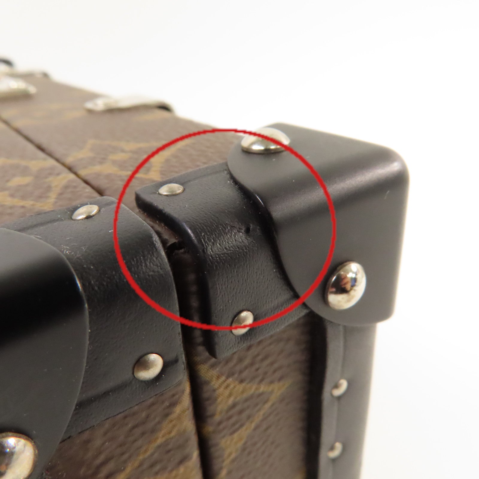LOUIS VUITTON 【均一特價】Monogram Macassar Wallet Trunk Clutch Pouch銀扣手拿包啡色/黑色