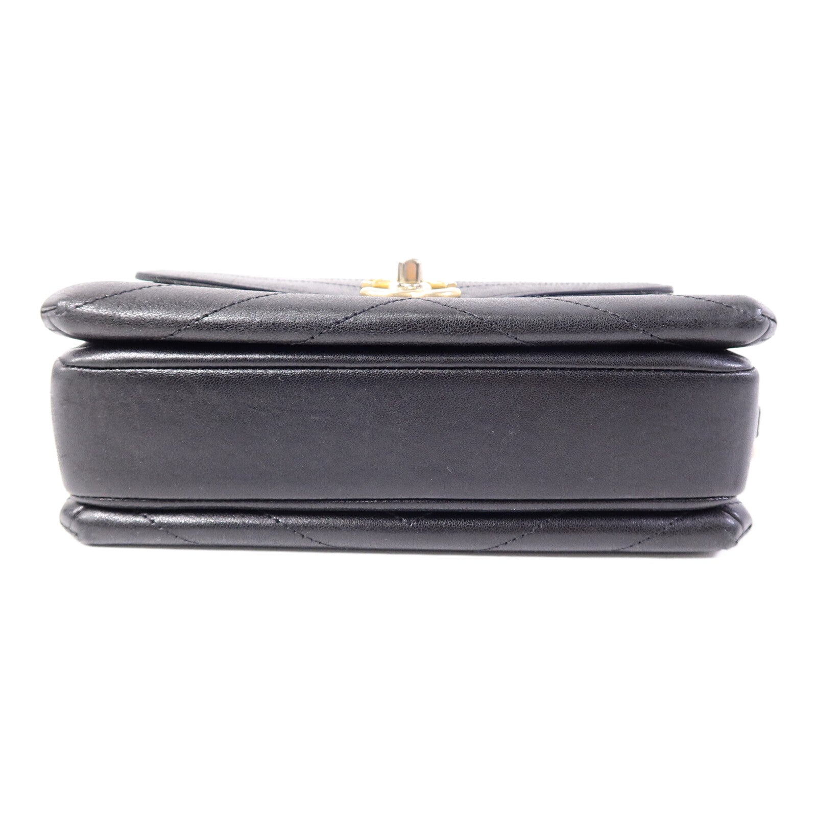 CHANEL 牛皮皮革Envelope Flap Bag鏈帶肩背袋