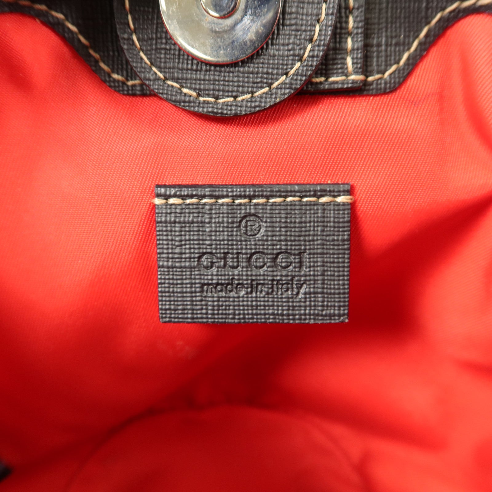 GUCCI 塗層帆布Children LadyBug Bucket Bag手挽袋