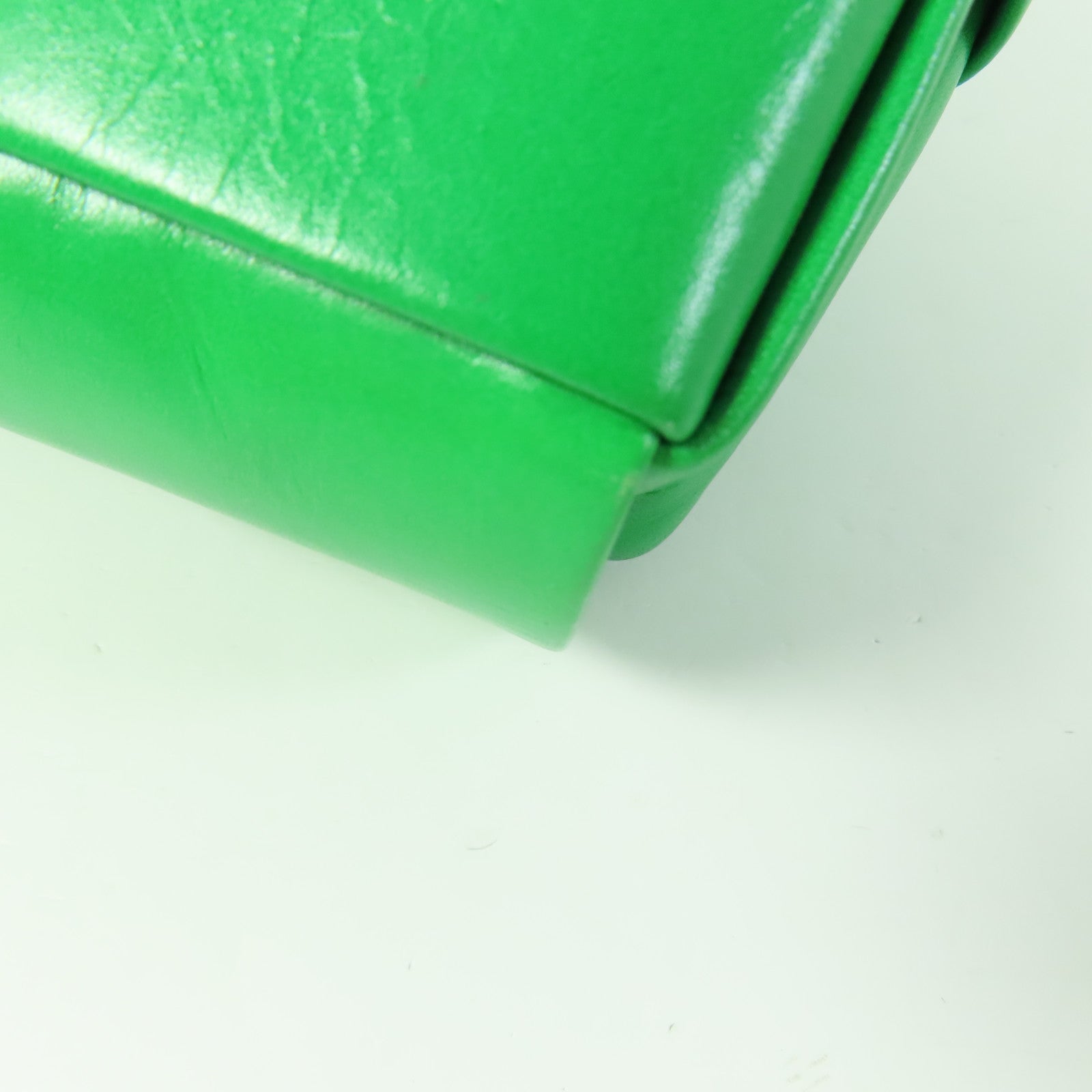 BOTTEGA VENETA BV Shoulder Bag Leather Green