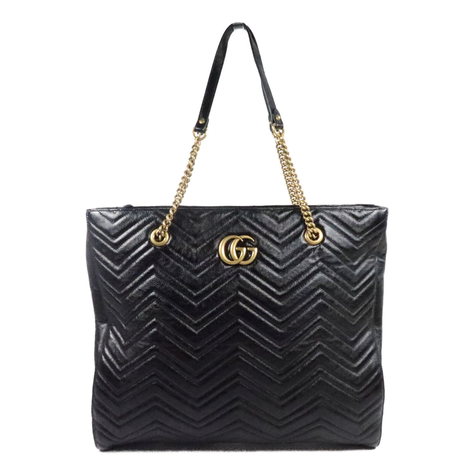 GUCCI 牛皮皮革GG Marmont Tote Bag手挽袋