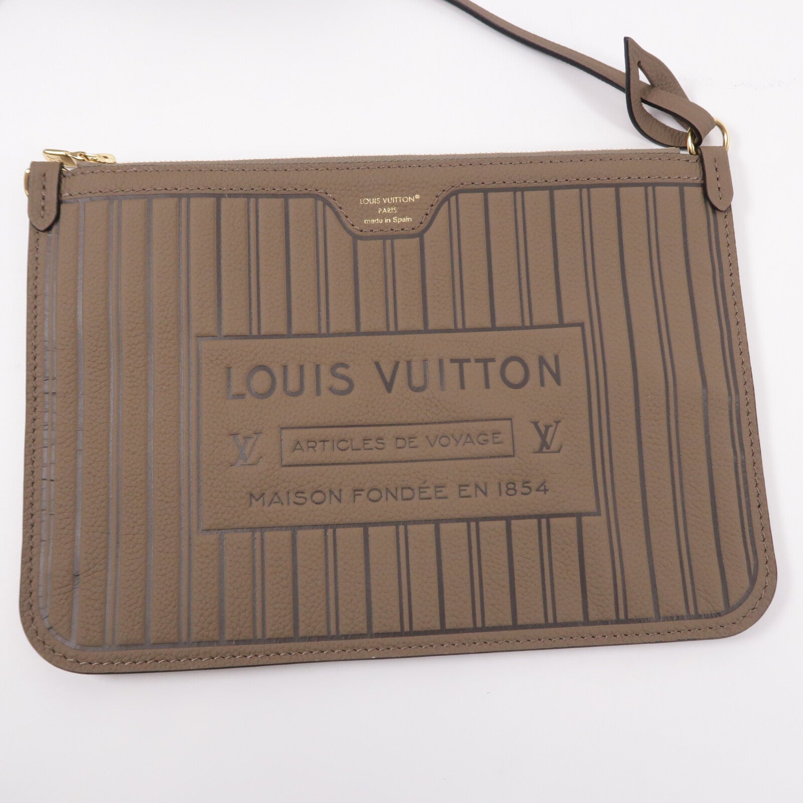 LOUIS VUITTON Monogram Neverfull Inside Out MM手挽袋