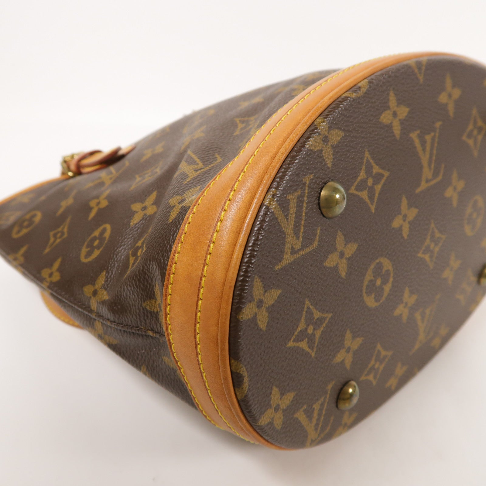 LOUIS VUITTON Monogram Bucket PM金扣手挽袋