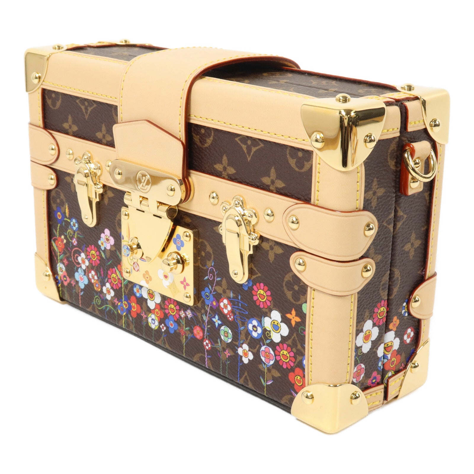 LOUIS VUITTON Monogram LV×TM Petite Malle肩背袋