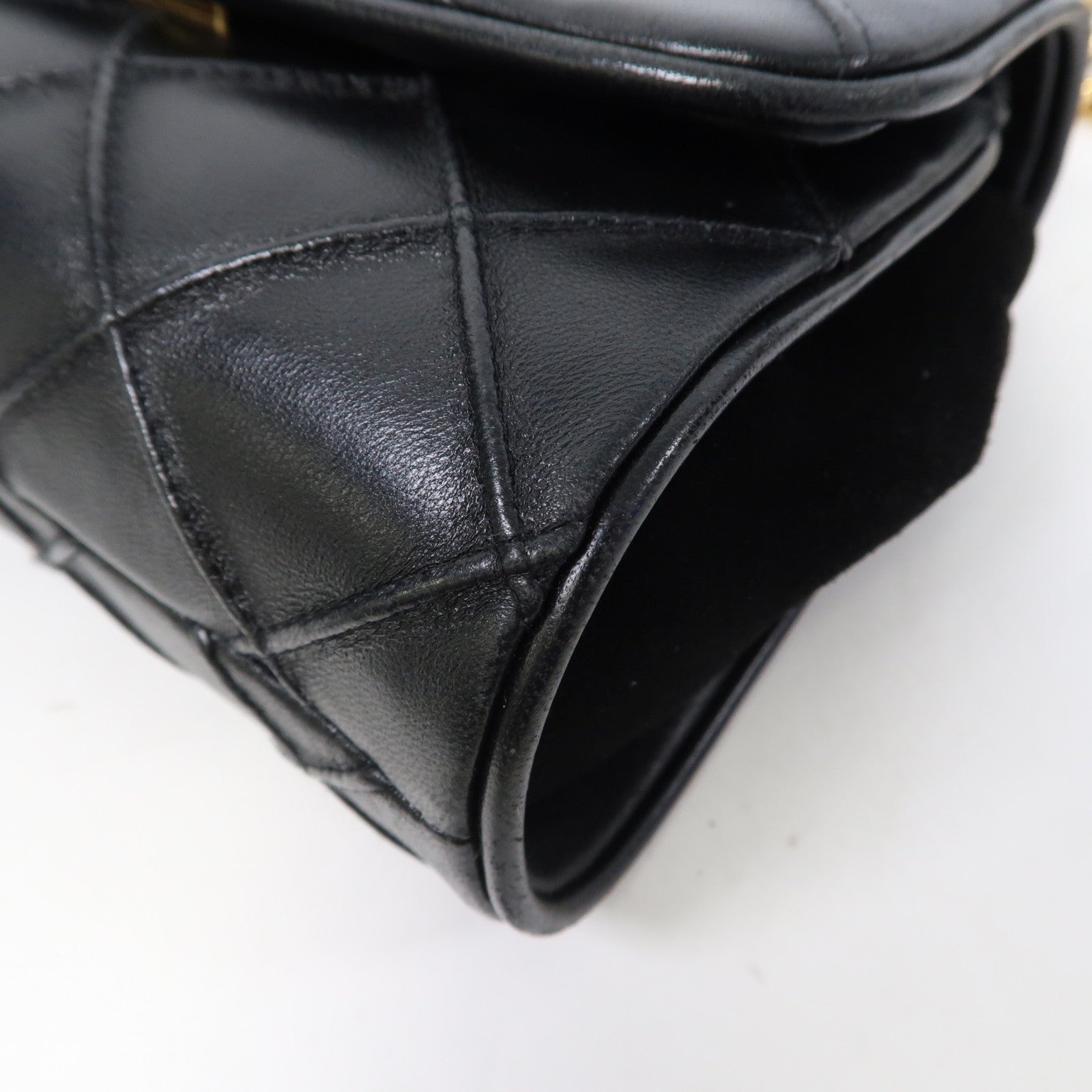 Tory Burch 牛皮皮革Shoulder Bag金扣鏈帶肩背袋黑色