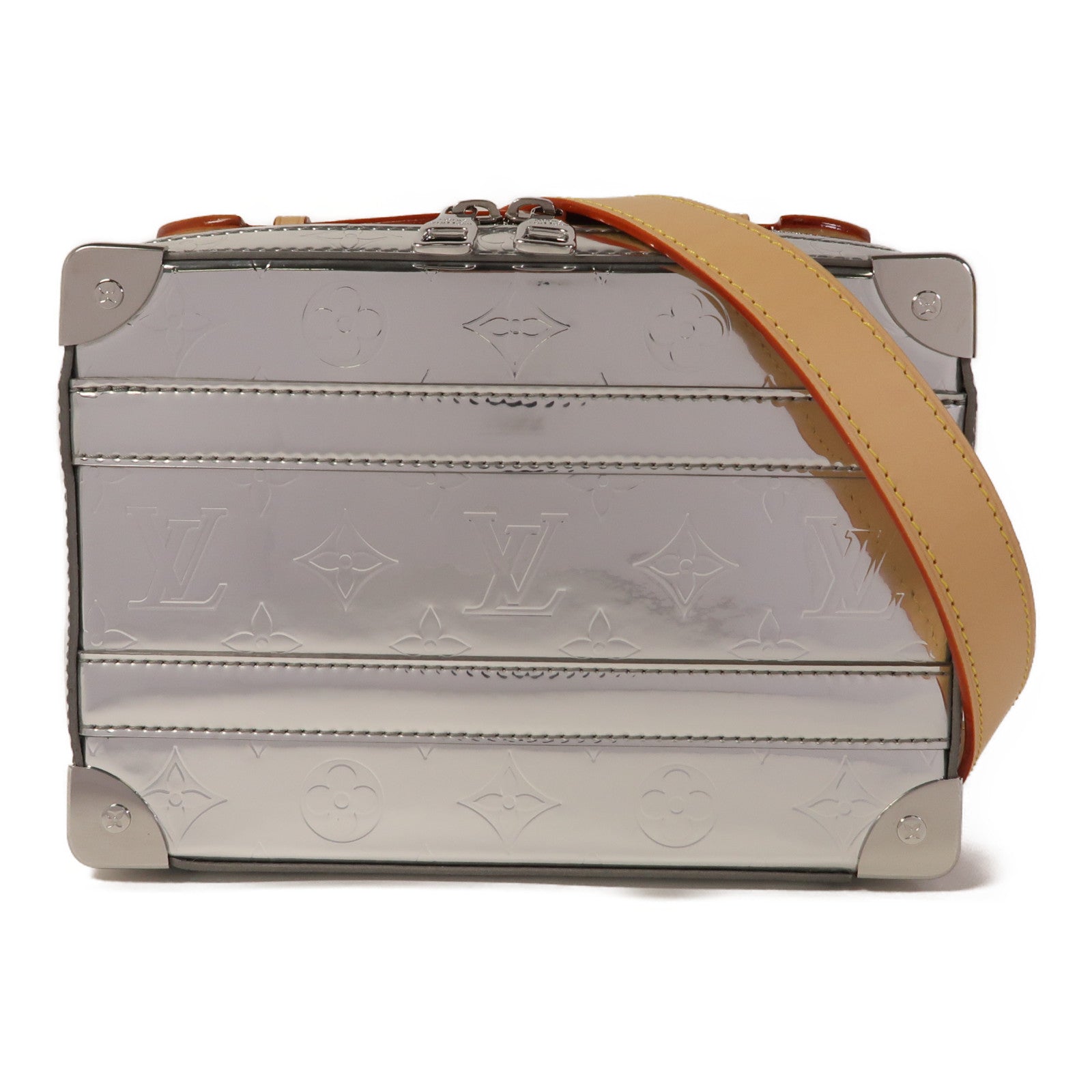 LOUIS VUITTON 【激減優惠】PVC Handle Soft Trunk銀扣手挽肩背兩用袋