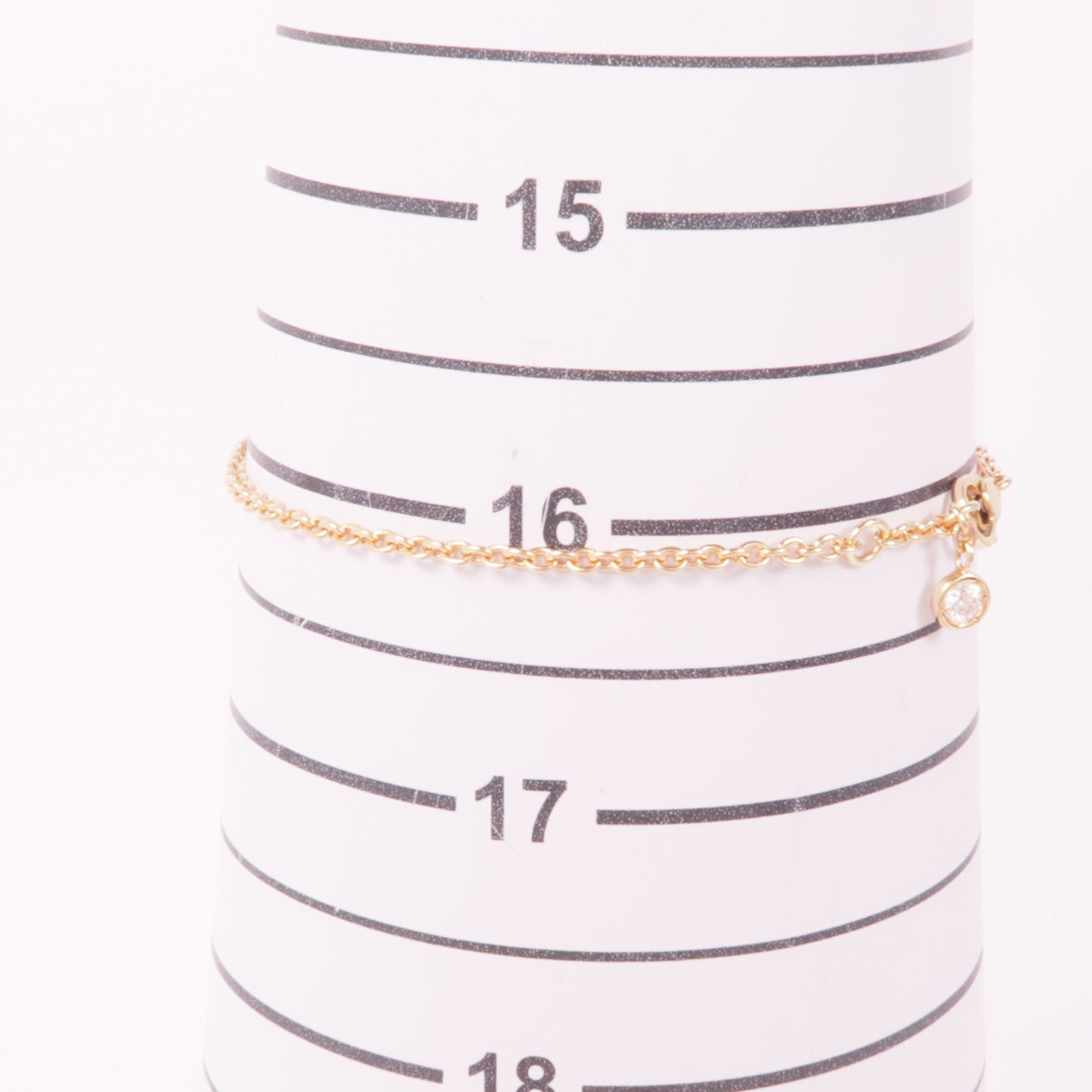 HERMES 18K玫瑰金/鑽石Finesse Bracelet手鏈