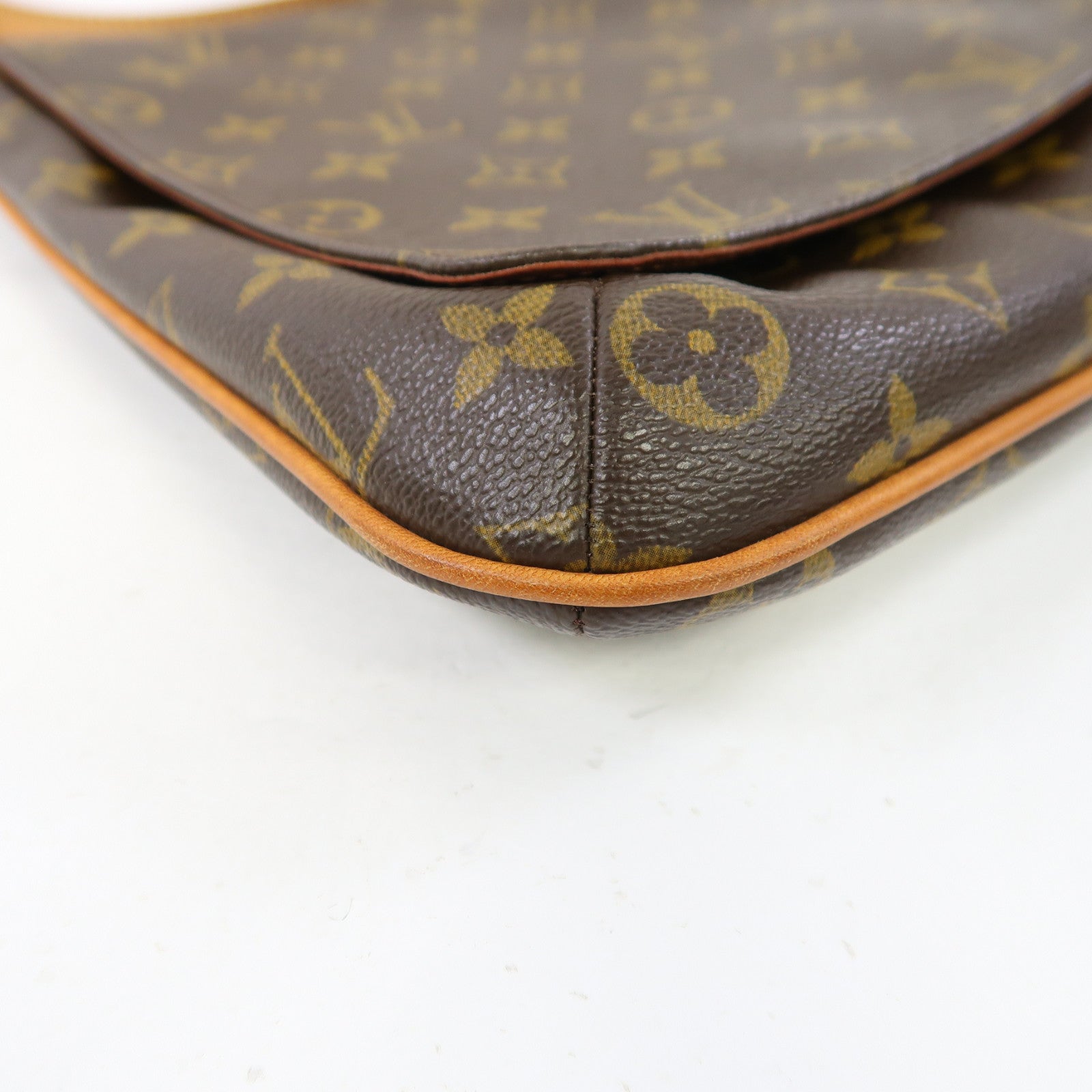 LOUIS VUITTON Monogram Musette Salsa金扣肩背袋啡色