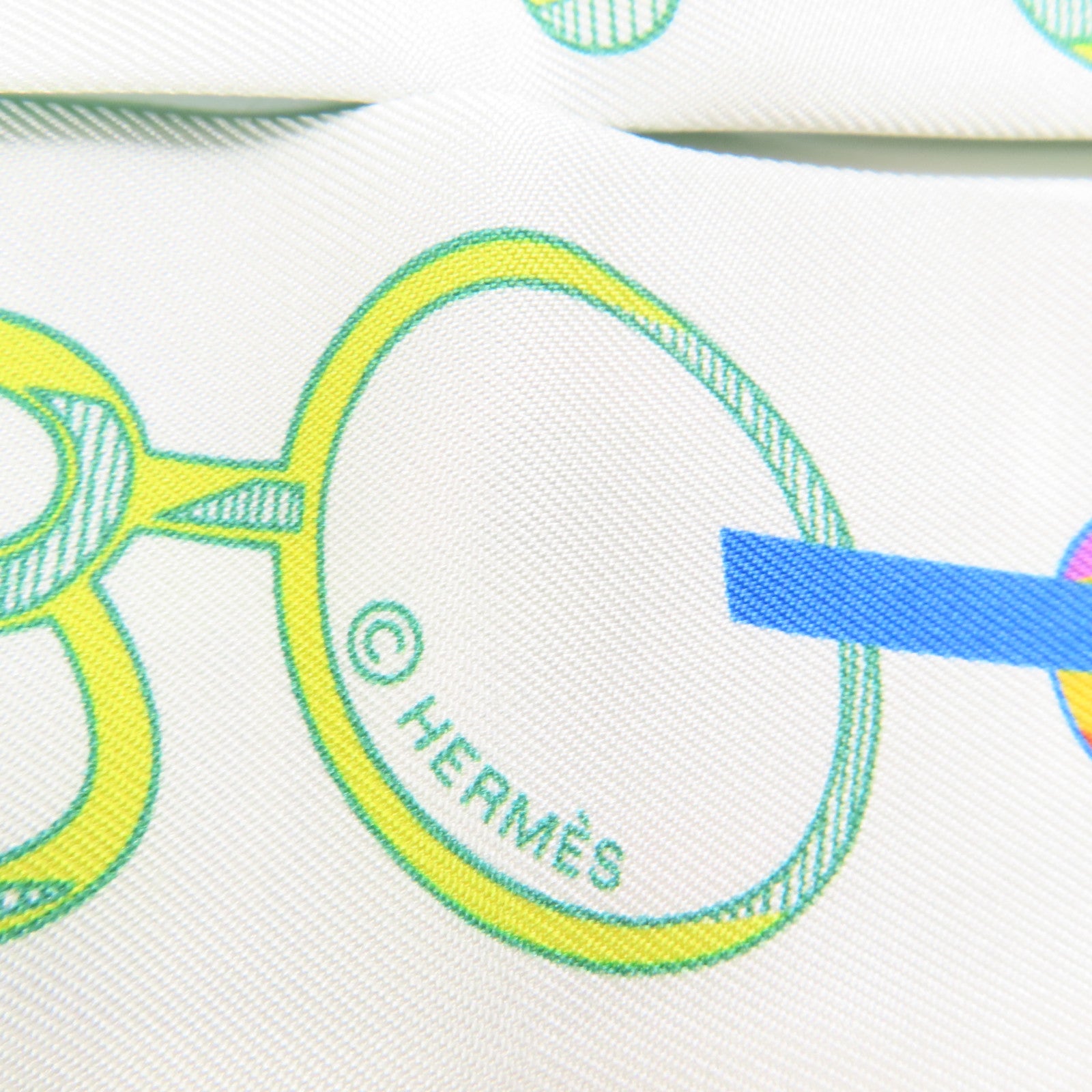 HERMES 【激減優惠】絲質Twilly絲巾