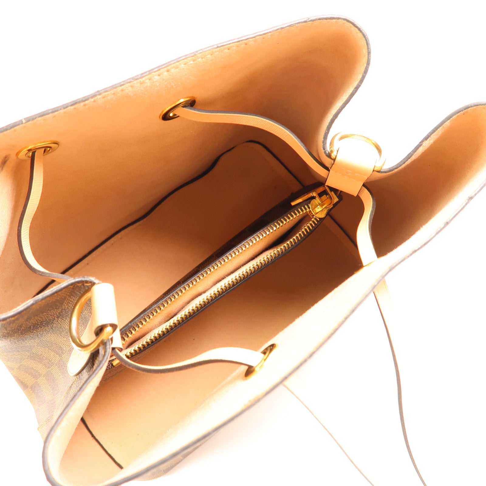 LOUIS VUITTON Damier NeoNoe金扣肩背袋