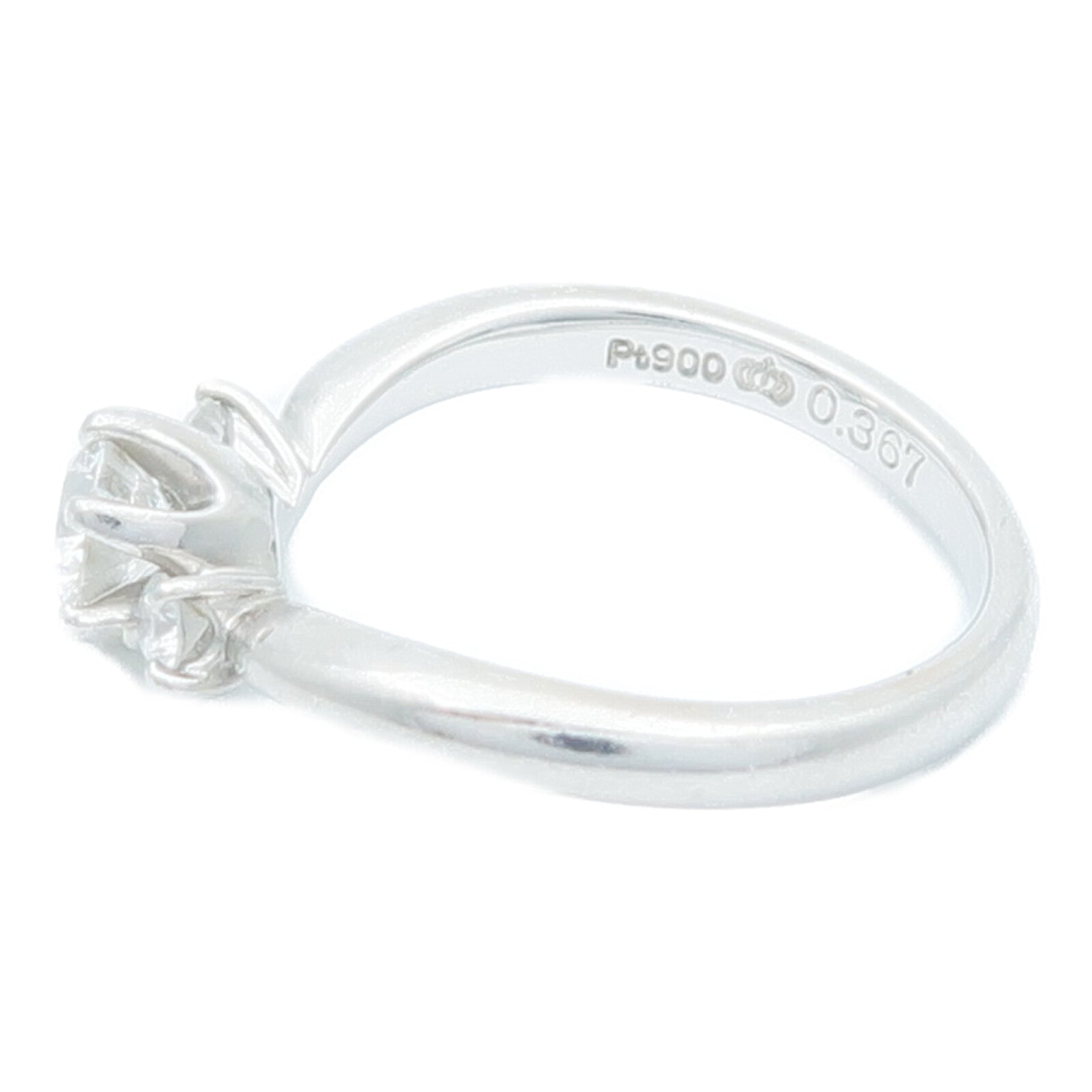 JEWELRY PT900鉑金Diamond Ring鑽石戒指US#4