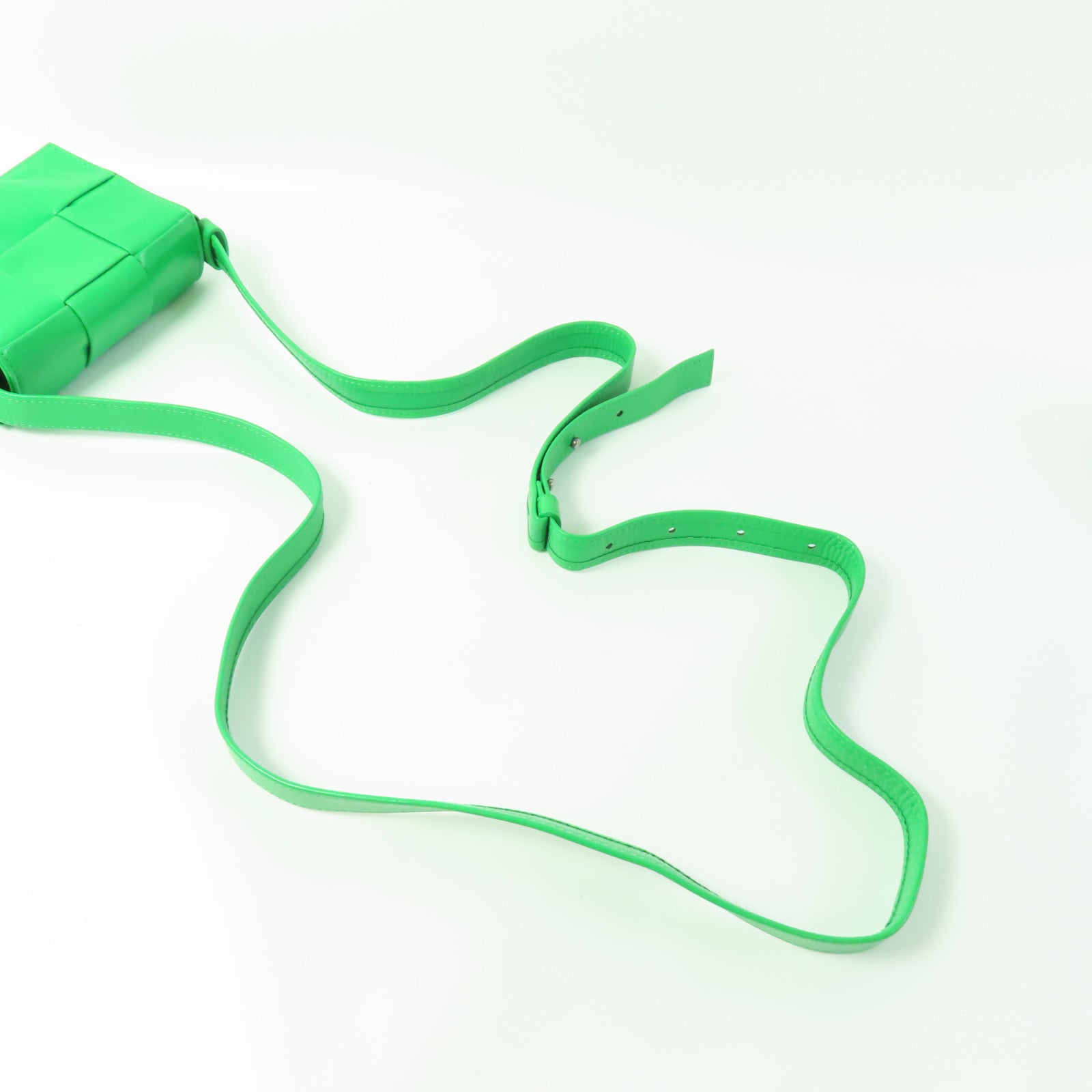 BOTTEGA VENETA BV Shoulder Bag Leather Green