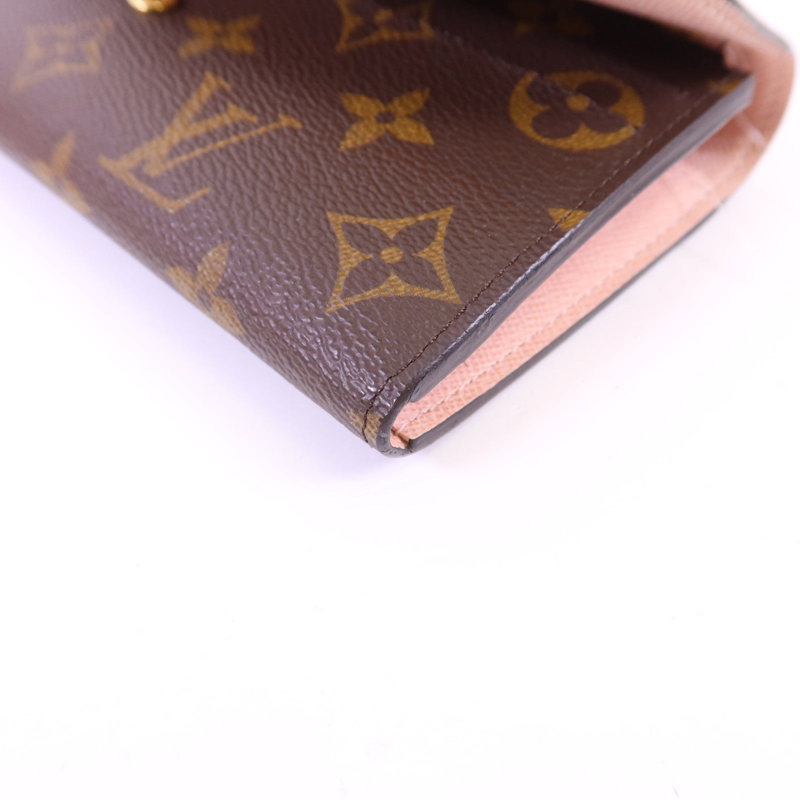 LOUIS VUITTON Monogram Portefeuille Sara金扣長錢包