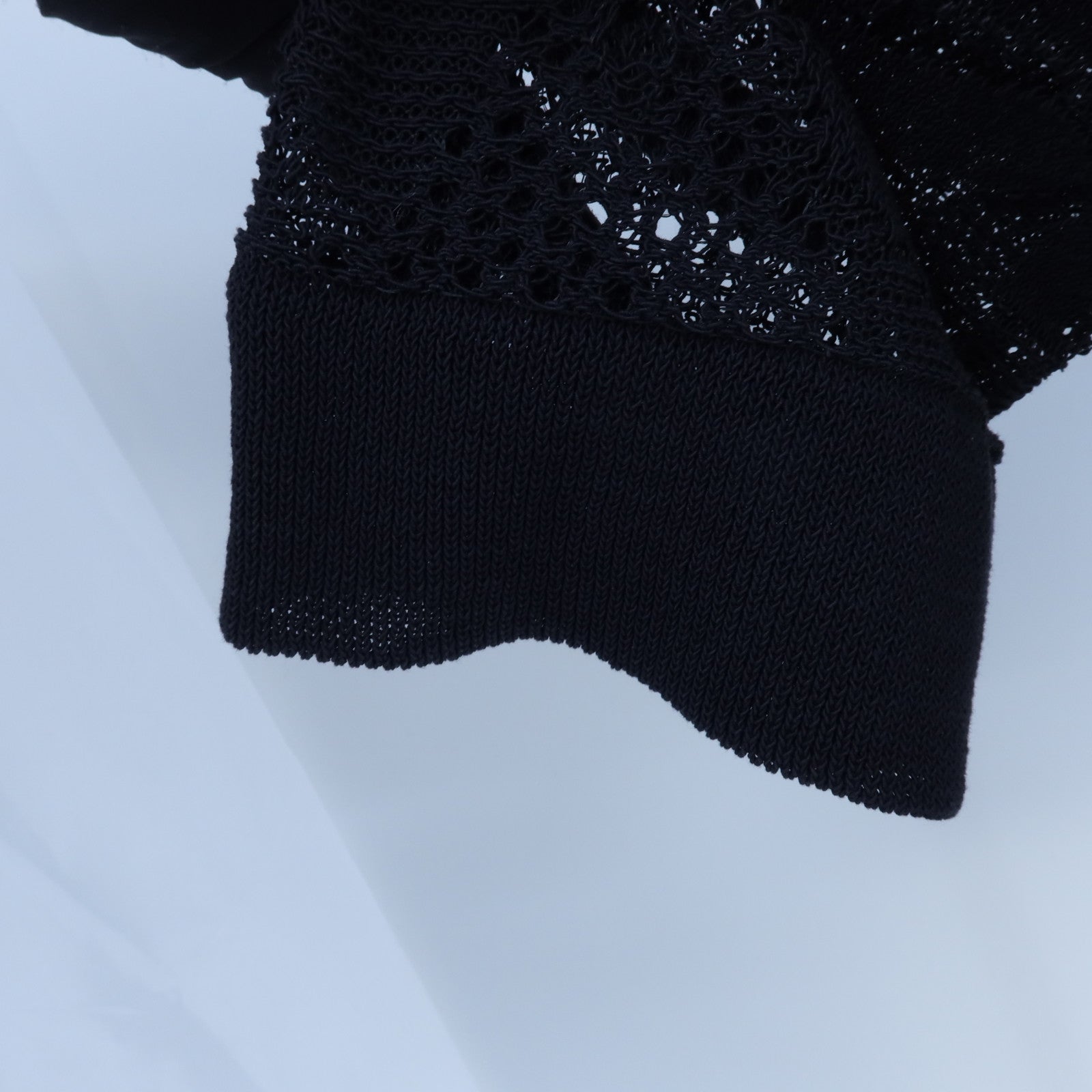 CHANEL Cotton/Silk Mariniere Sweater針織
