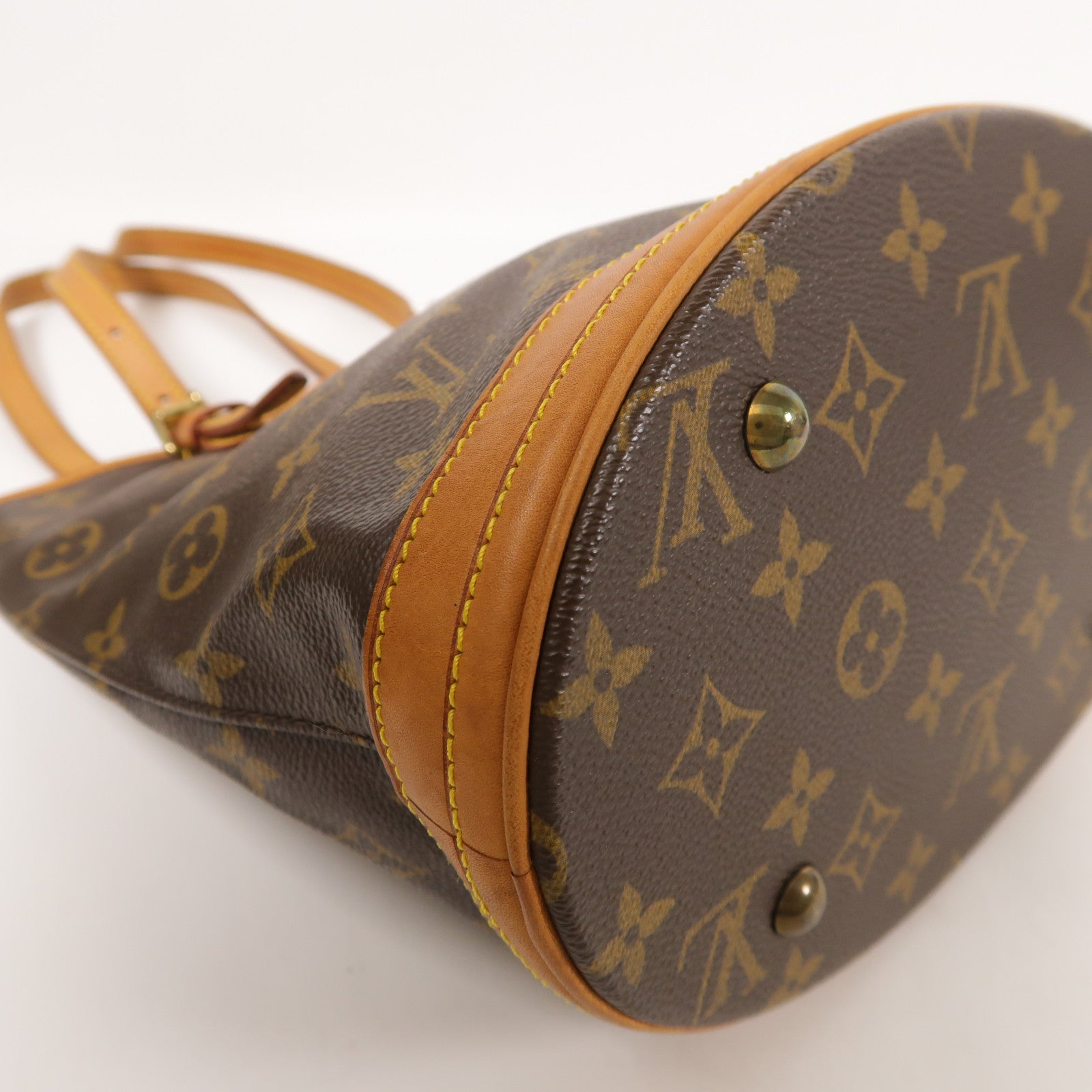 LOUIS VUITTON Monogram Bucket PM金扣手挽袋