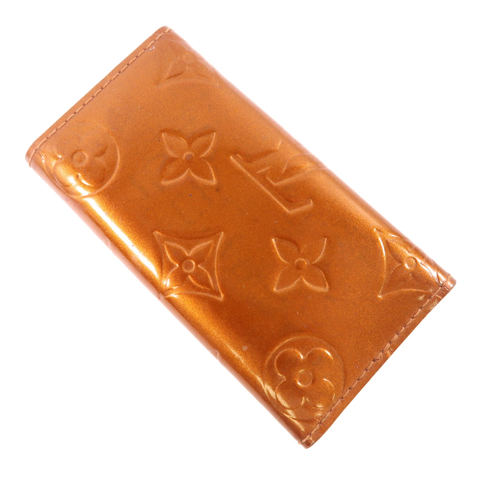 LOUIS VUITTON 【激減優惠】漆皮皮革Key Holder金扣鎖匙包