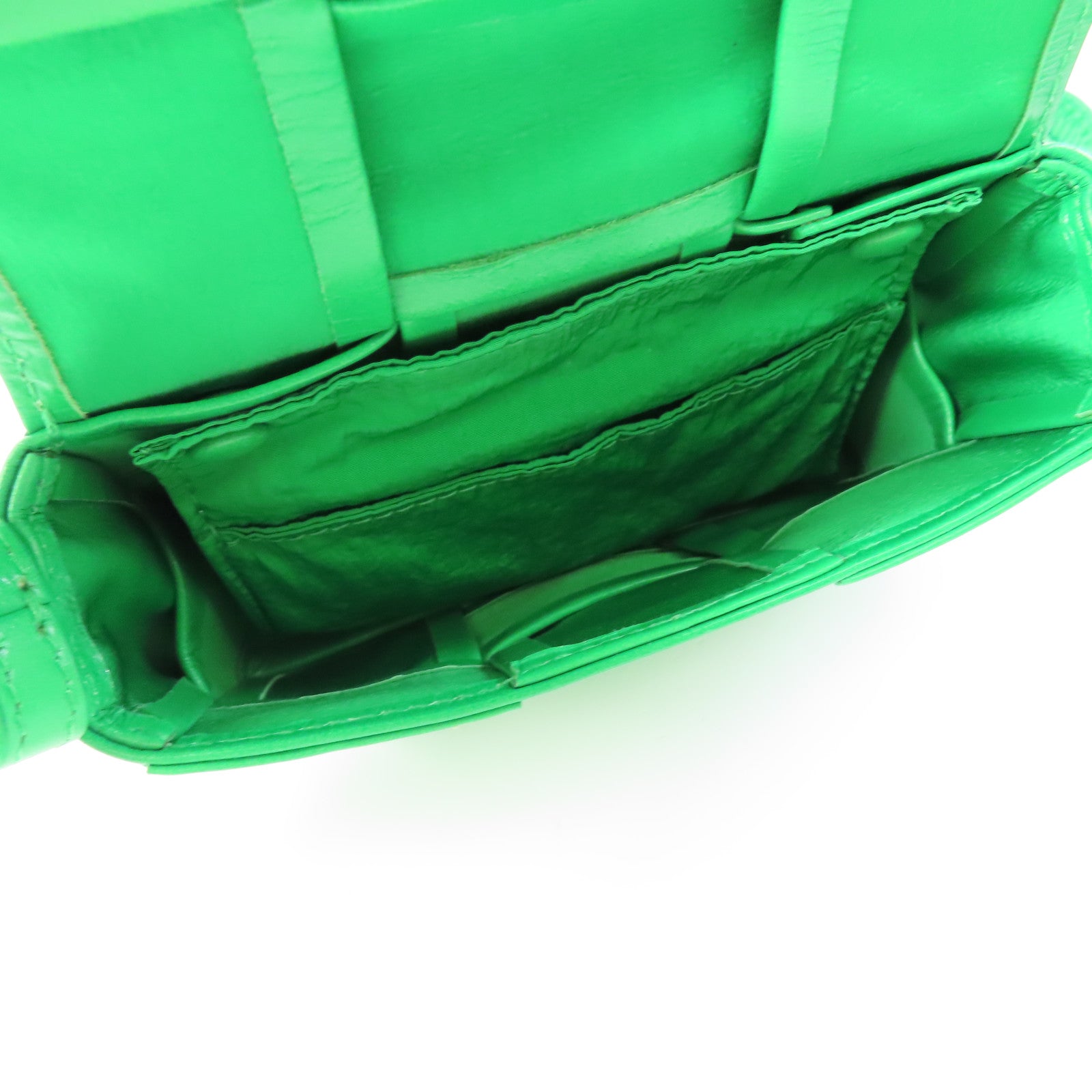 BOTTEGA VENETA BV Shoulder Bag Leather Green