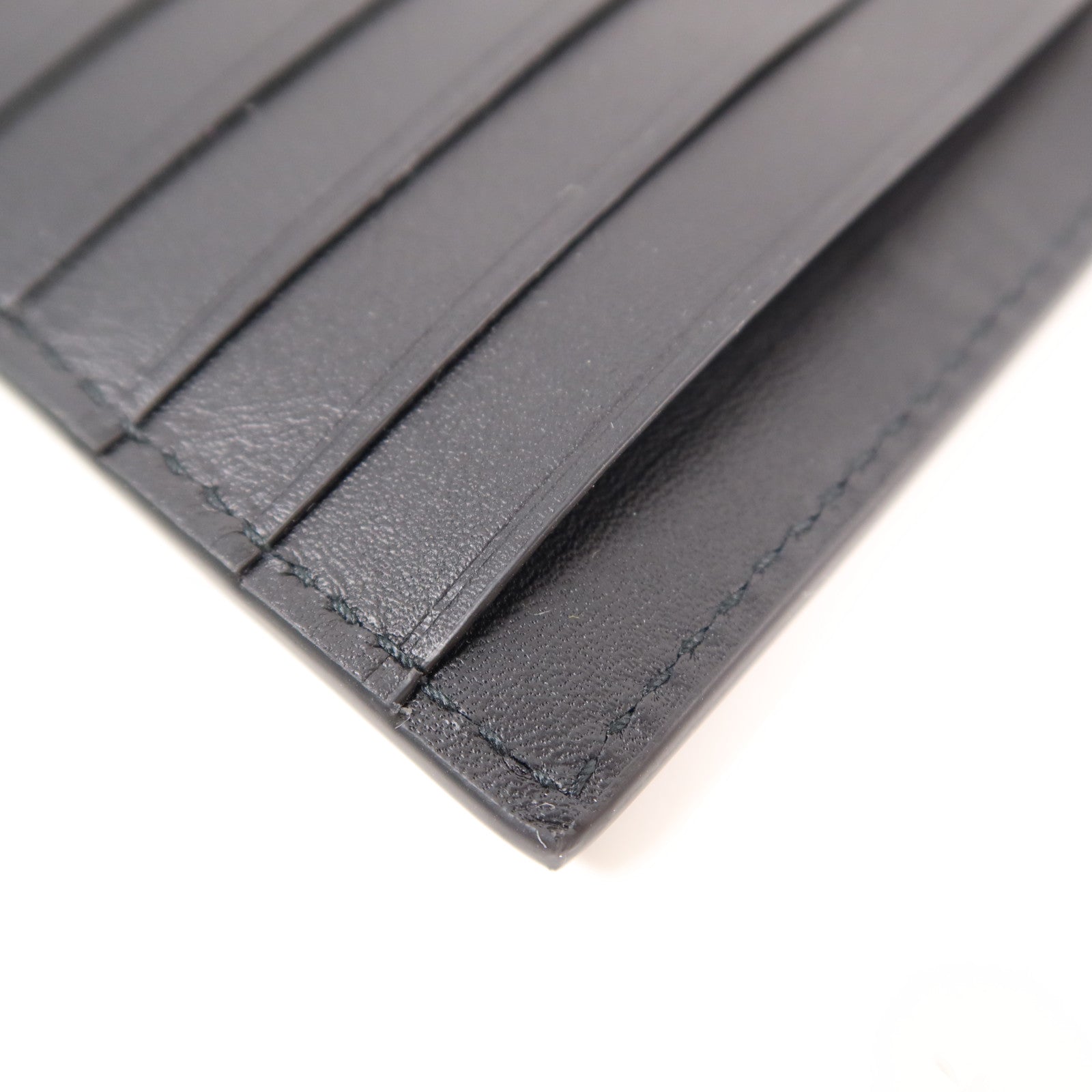 BOTTEGA VENETA 牛皮皮革Zip Card Case銀扣卡片套