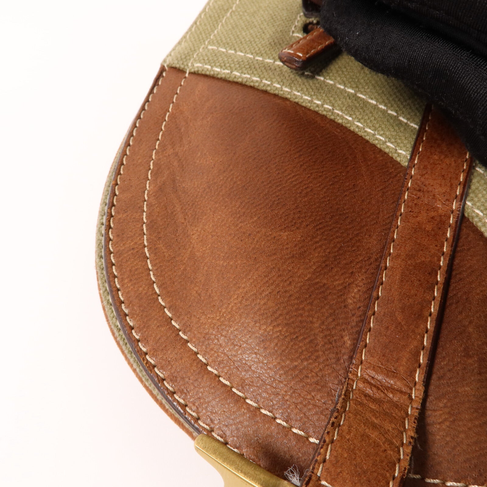 Dior 帆布Saddle Bag肩背袋