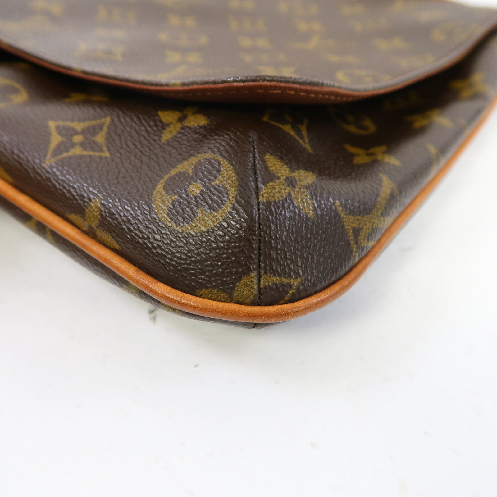 LOUIS VUITTON Monogram Musette Salsa金扣肩背袋啡色