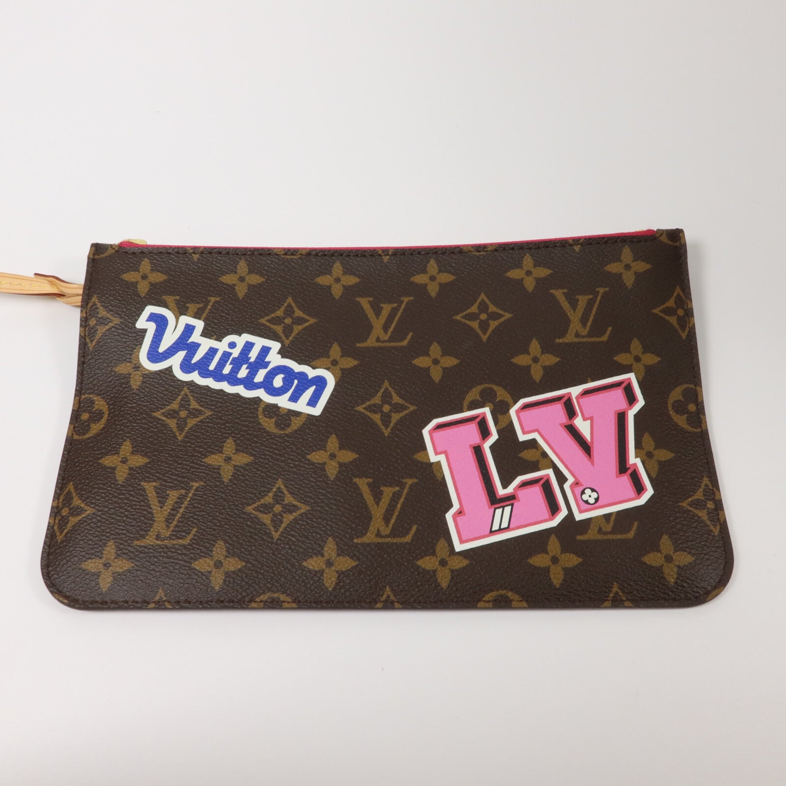 LOUIS VUITTON Monogram Patches Neverfull MM手挽袋