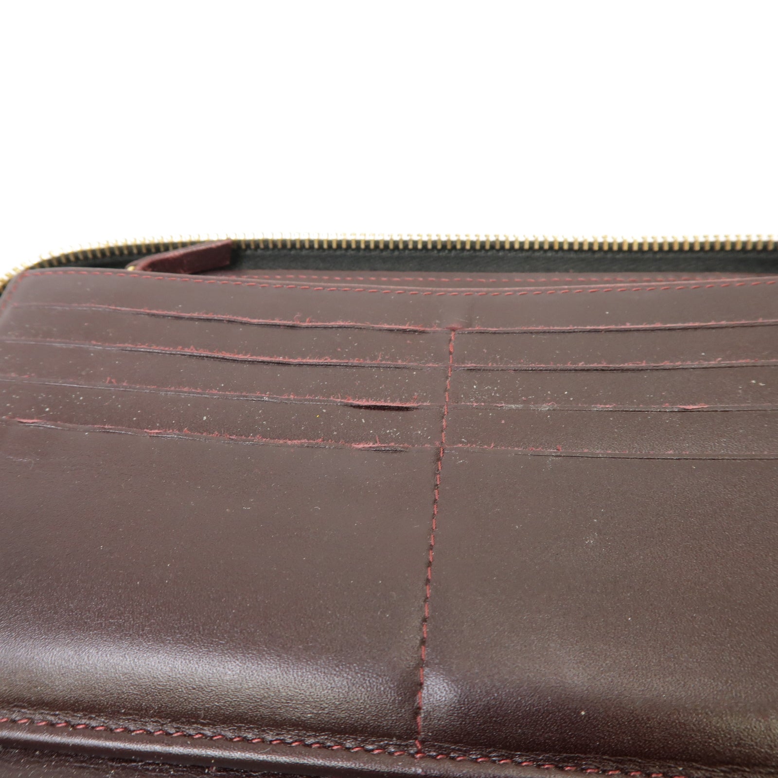 CHANEL **【激減優惠】菱格Caviar皮革Zipped Wallet金扣長錢包黒色