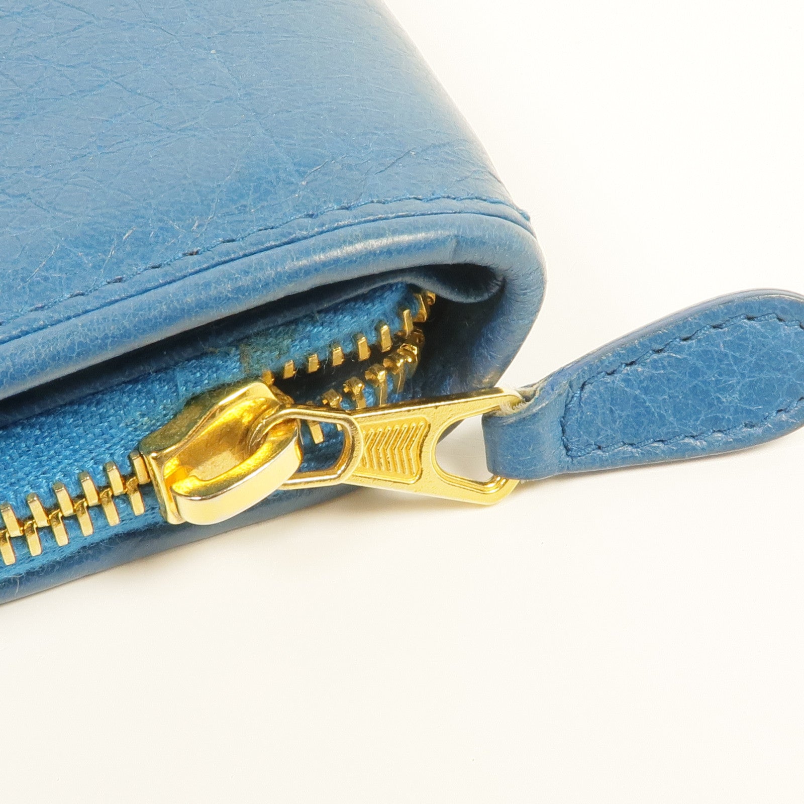 BALENCIAGA 皮革Blanket Billfold Wallet金扣錢包