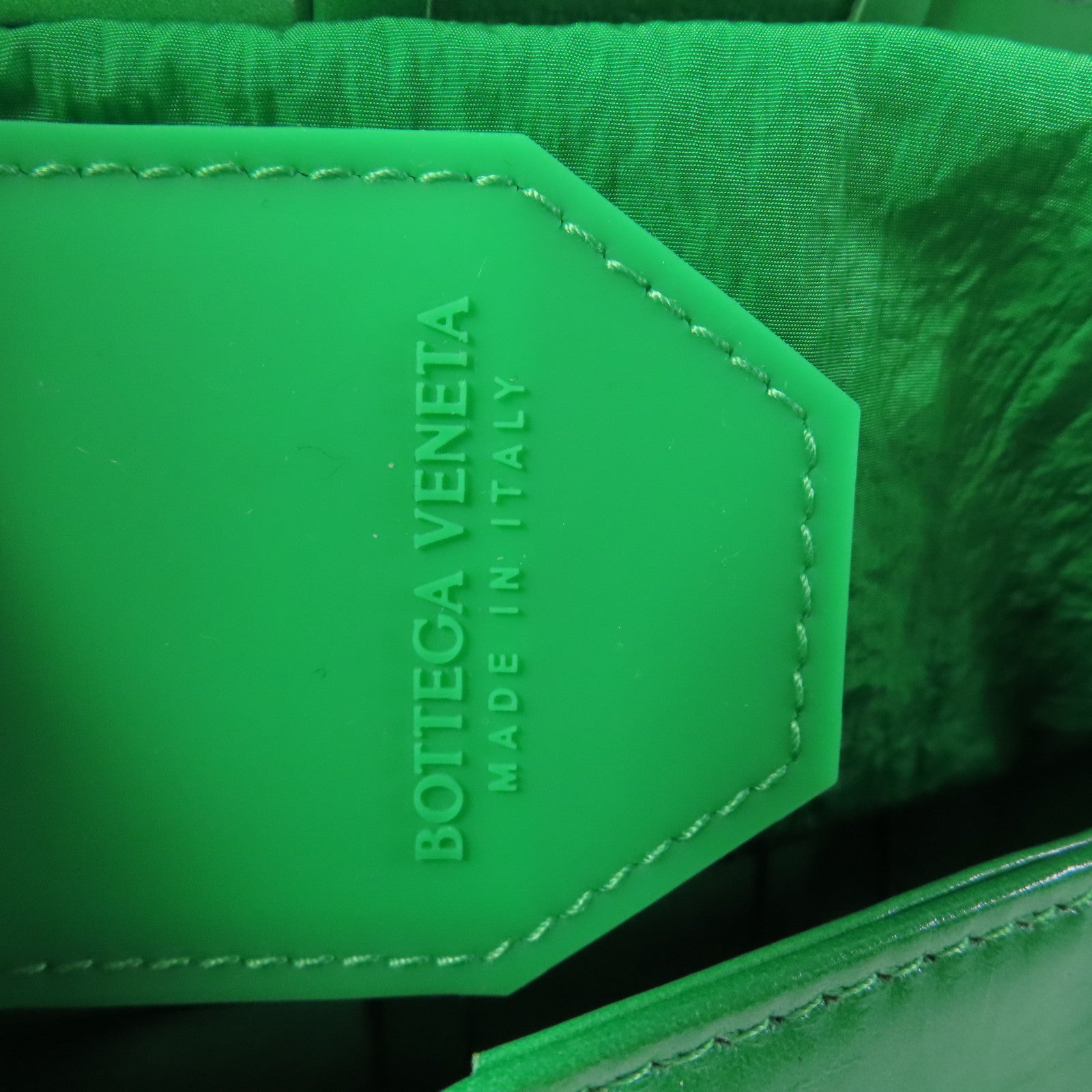 BOTTEGA VENETA BV Shoulder Bag Leather Green