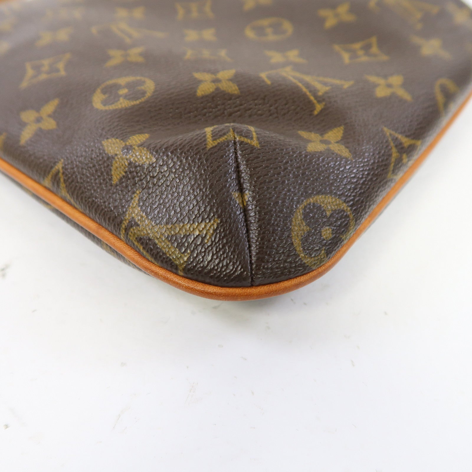 LOUIS VUITTON Monogram Musette Salsa金扣肩背袋啡色