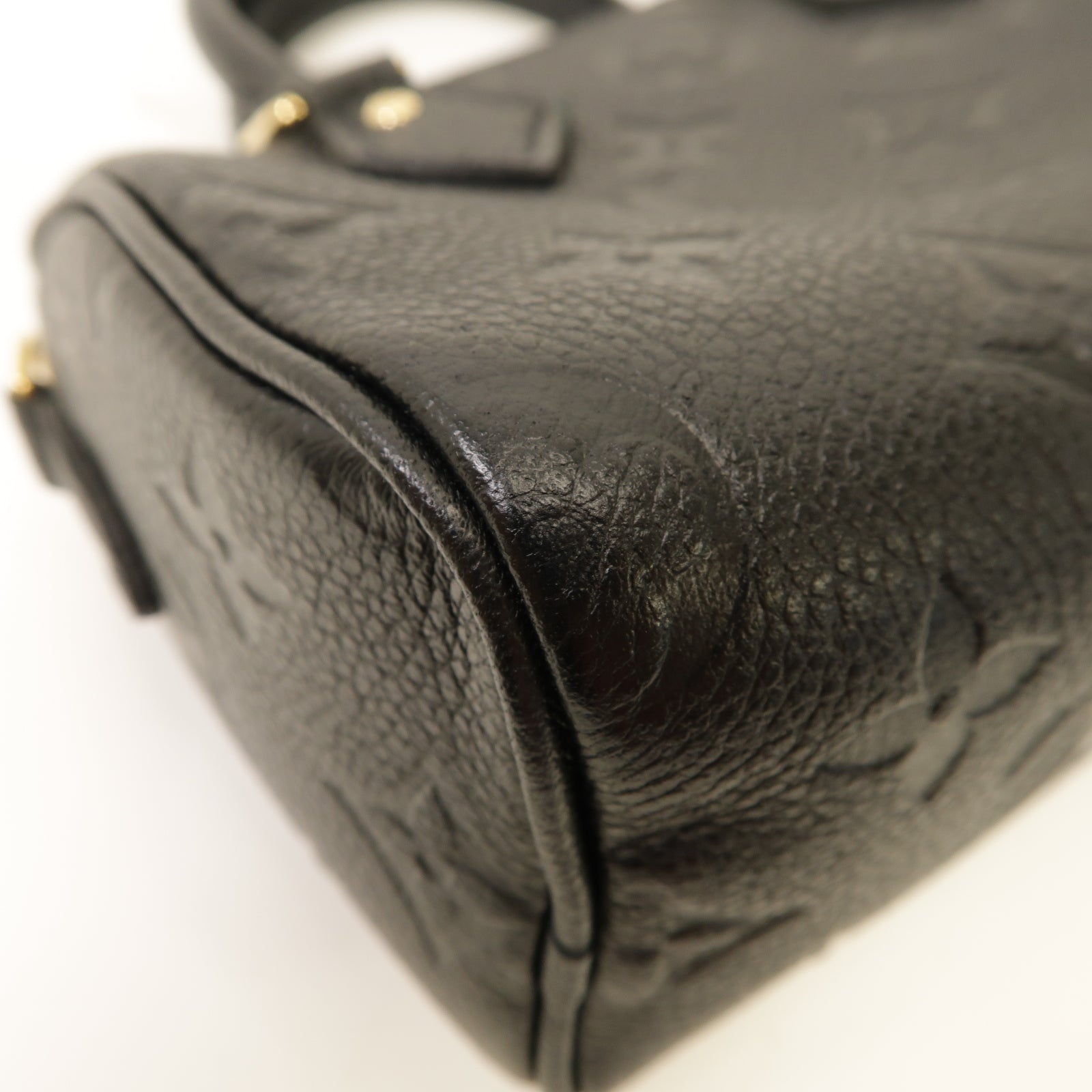 LOUIS VUITTON Monogram Empreinte Nono Speedy 2 Way Shoulder Bag金扣手挽肩背兩用袋黑色