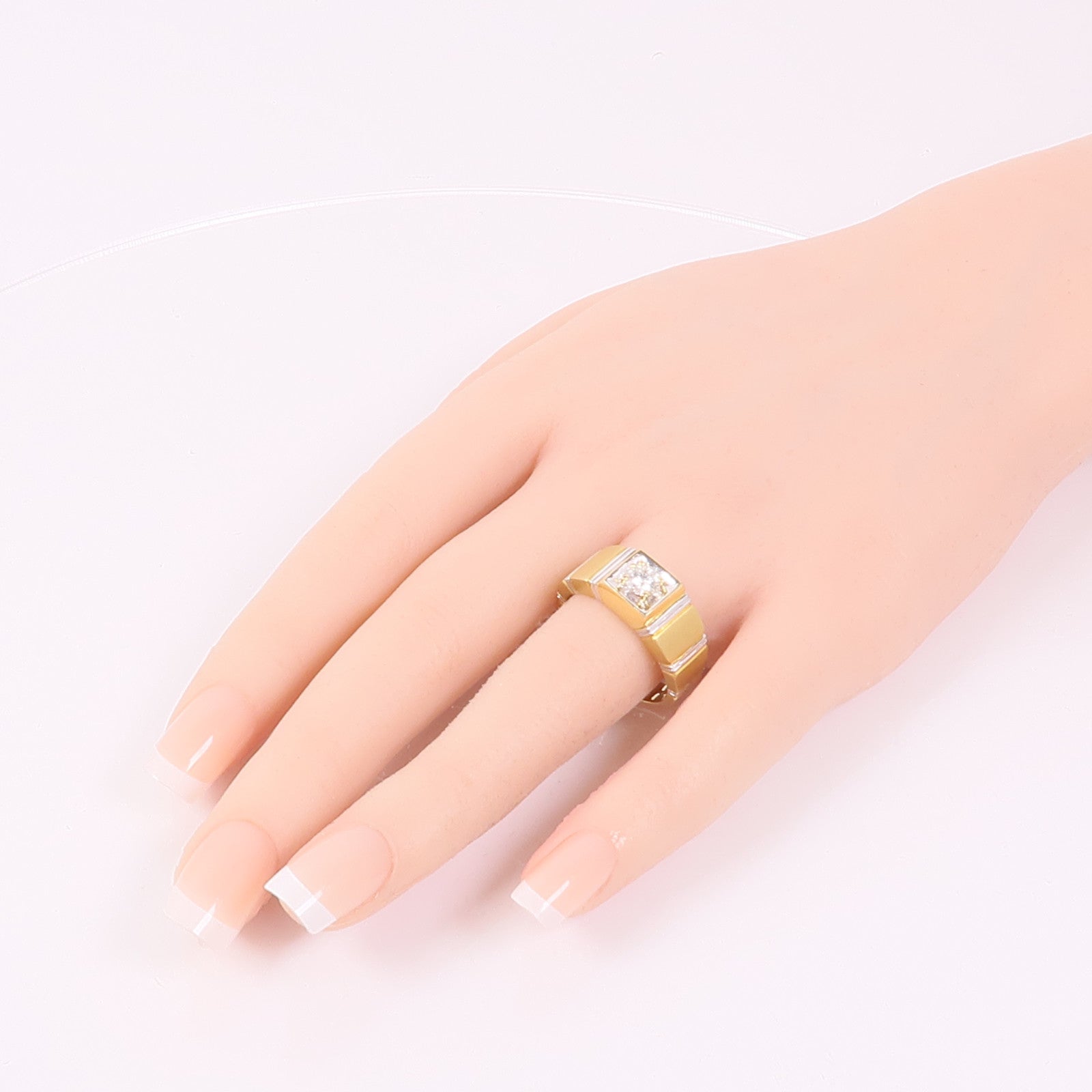 JEWELRY 18K黃金Diamond Ring鑽石戒指US#10.25