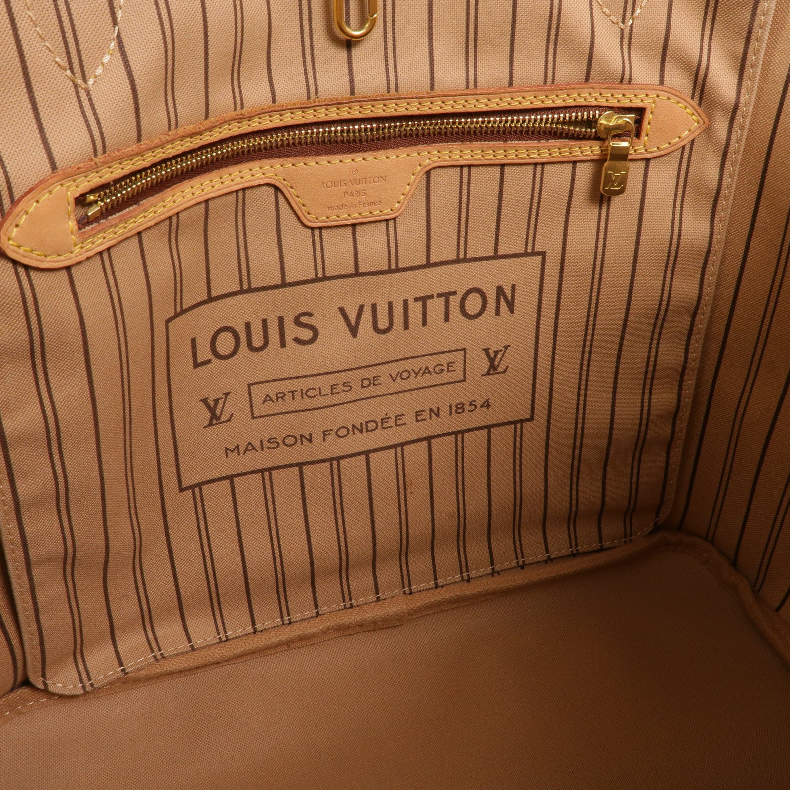 LOUIS VUITTON Monogram Neverfull MM手挽袋