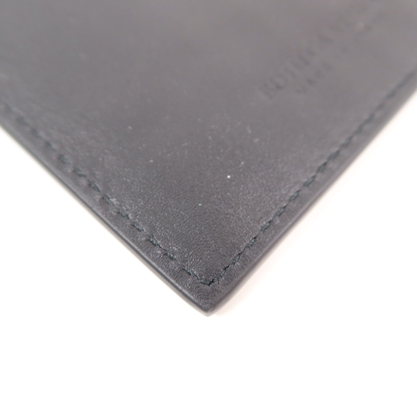 BOTTEGA VENETA 牛皮皮革Zip Card Case銀扣卡片套