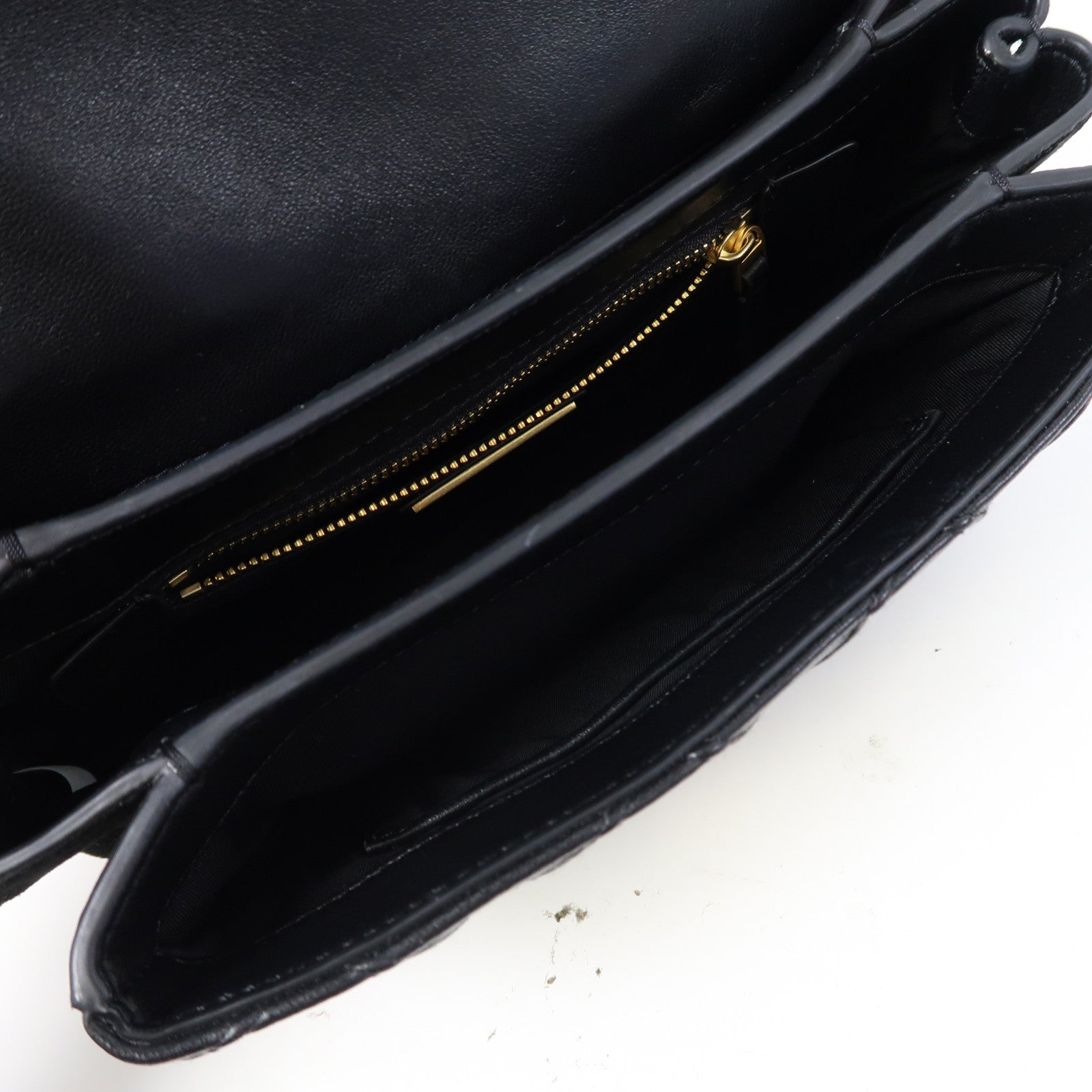 Tory Burch 牛皮皮革Shoulder Bag金扣鏈帶肩背袋黑色