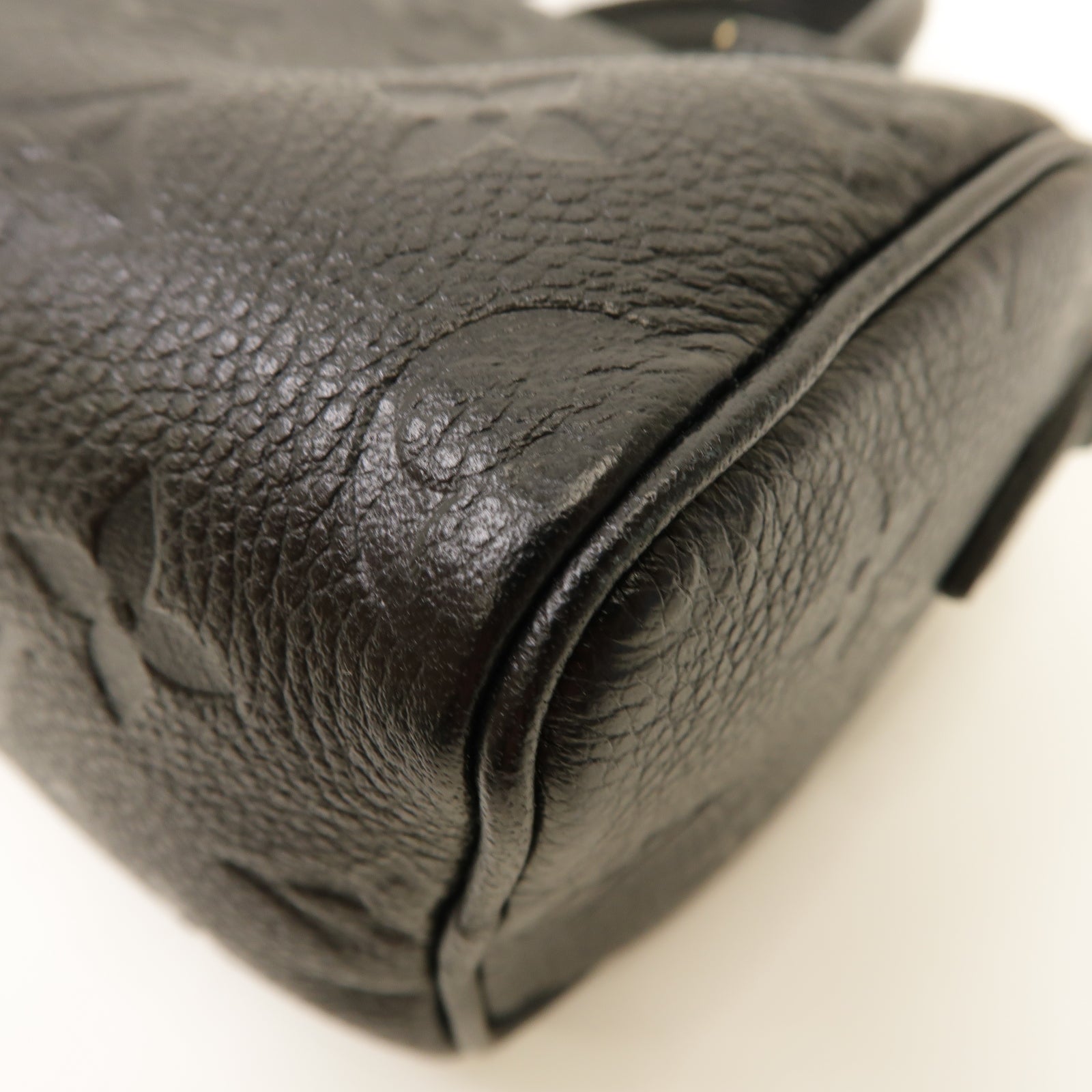 LOUIS VUITTON Monogram Empreinte Nono Speedy 2 Way Shoulder Bag金扣手挽肩背兩用袋黑色