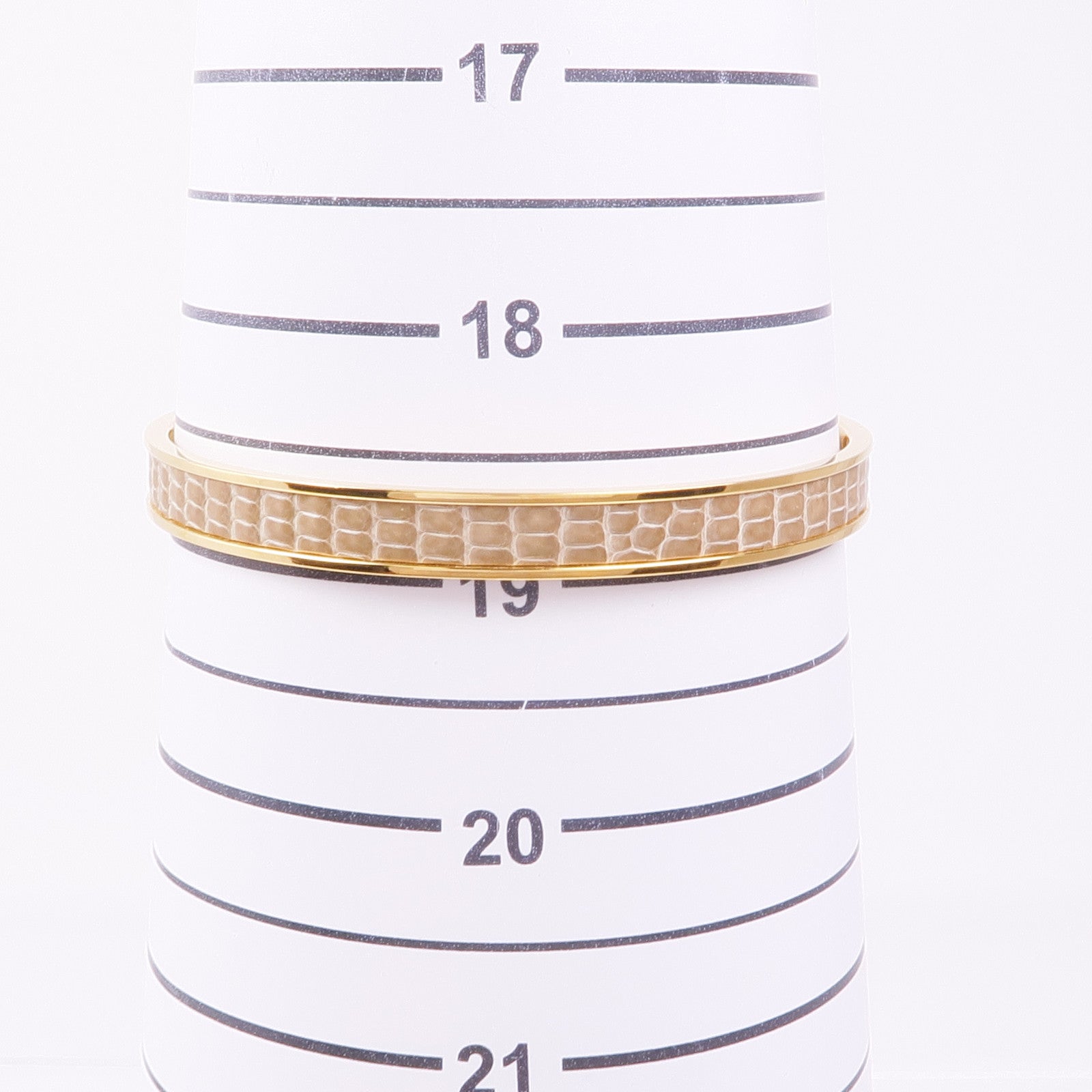 HERMES 金屬/蜥蝪皮革Bracelet/Bangle手鐲