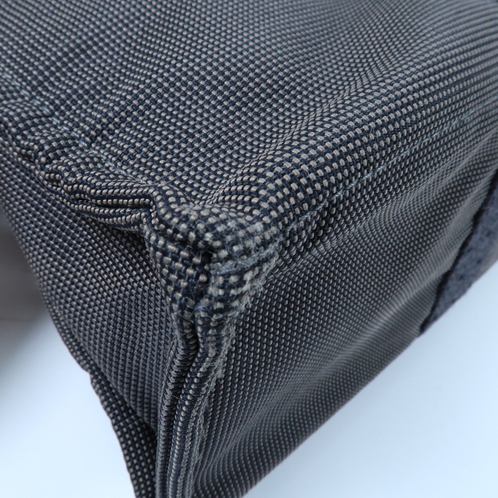 HERMES 帆布Fourre Tout Tote MM銀扣手挽袋