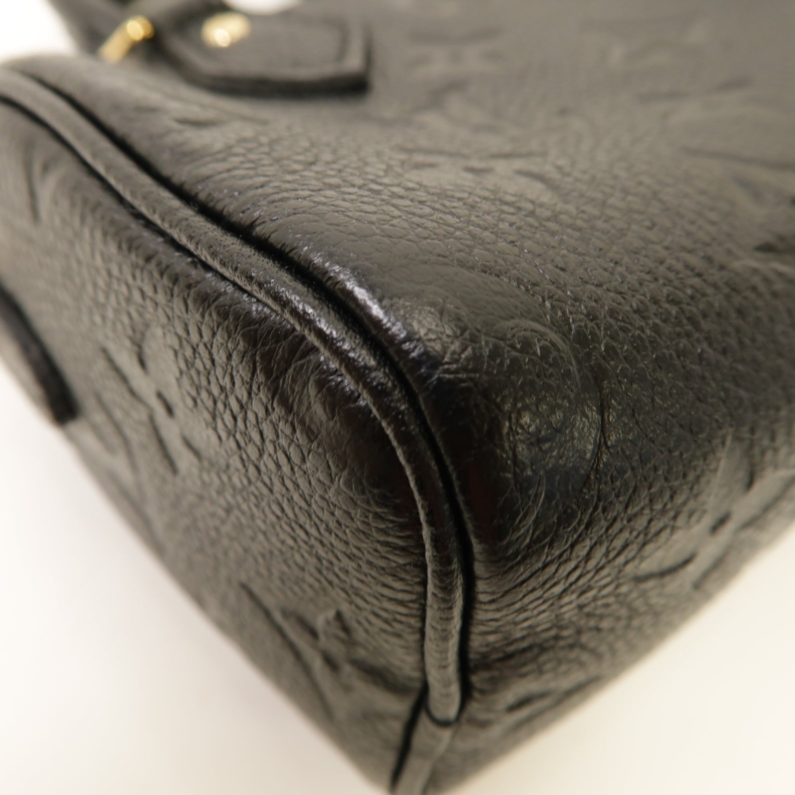 LOUIS VUITTON Monogram Empreinte Nono Speedy 2 Way Shoulder Bag金扣手挽肩背兩用袋黑色