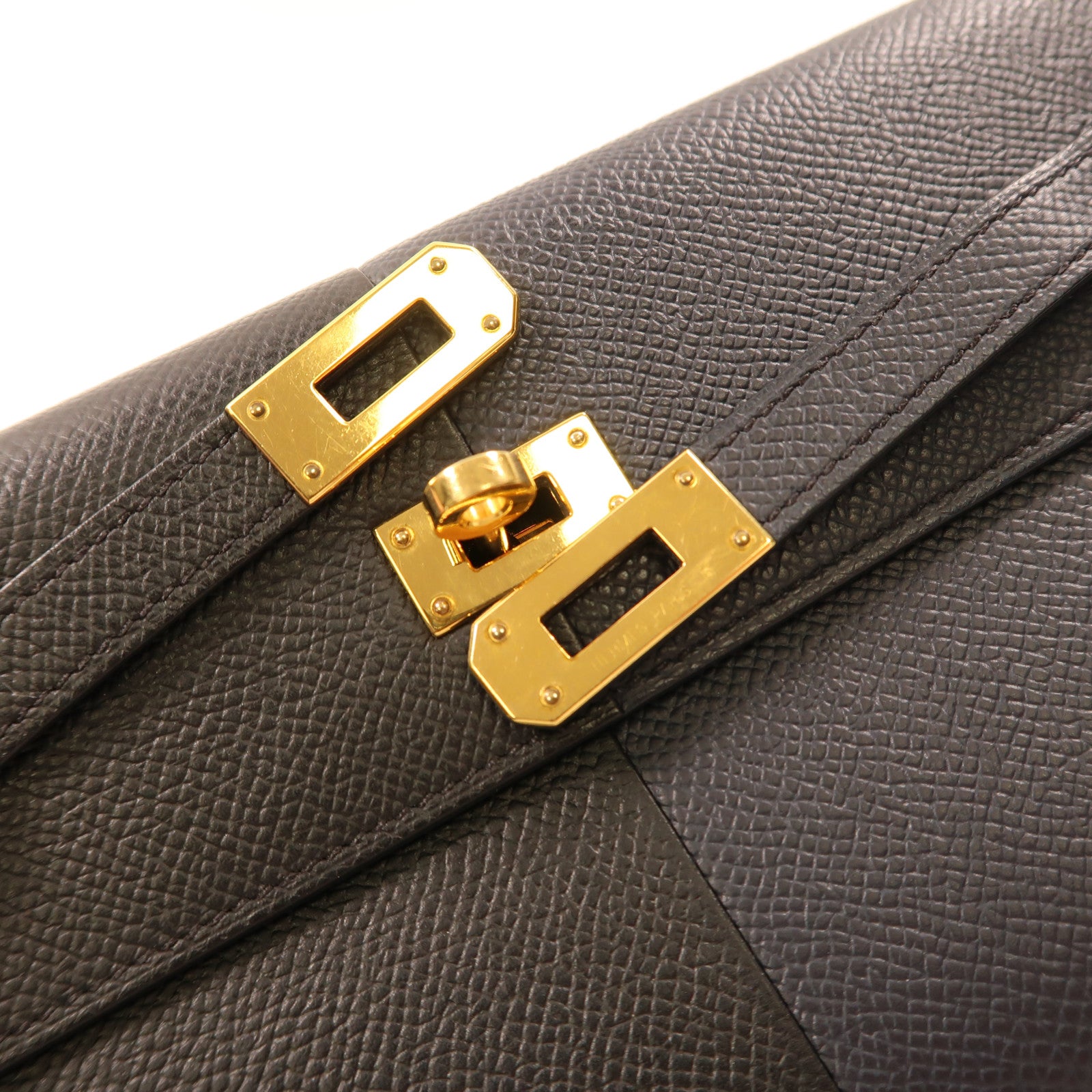 HERMES 【激減優惠】Epsom皮革Kelly To Go金扣肩背袋