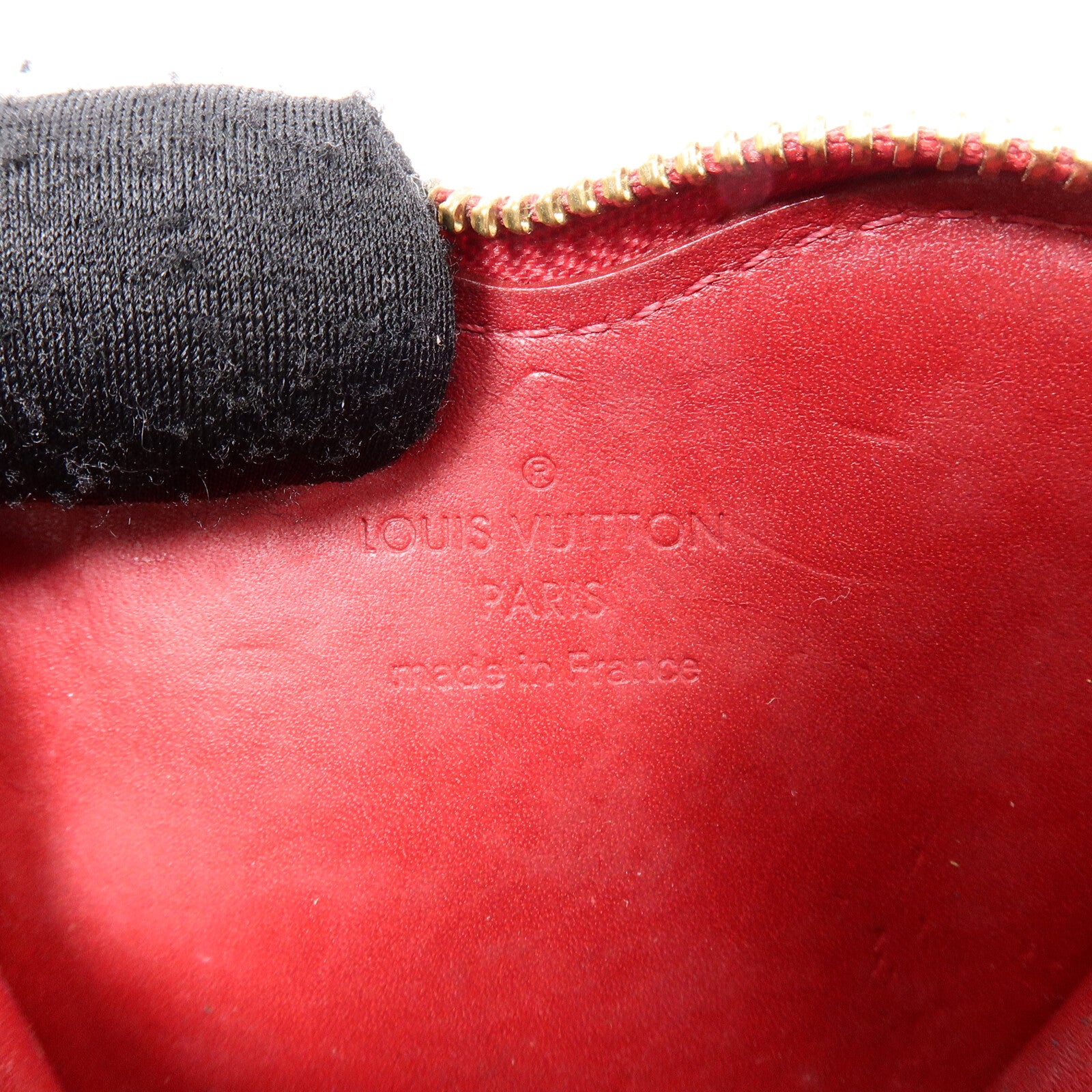 LOUIS VUITTON Monogram Vernis Coeur Coin Purse零錢包