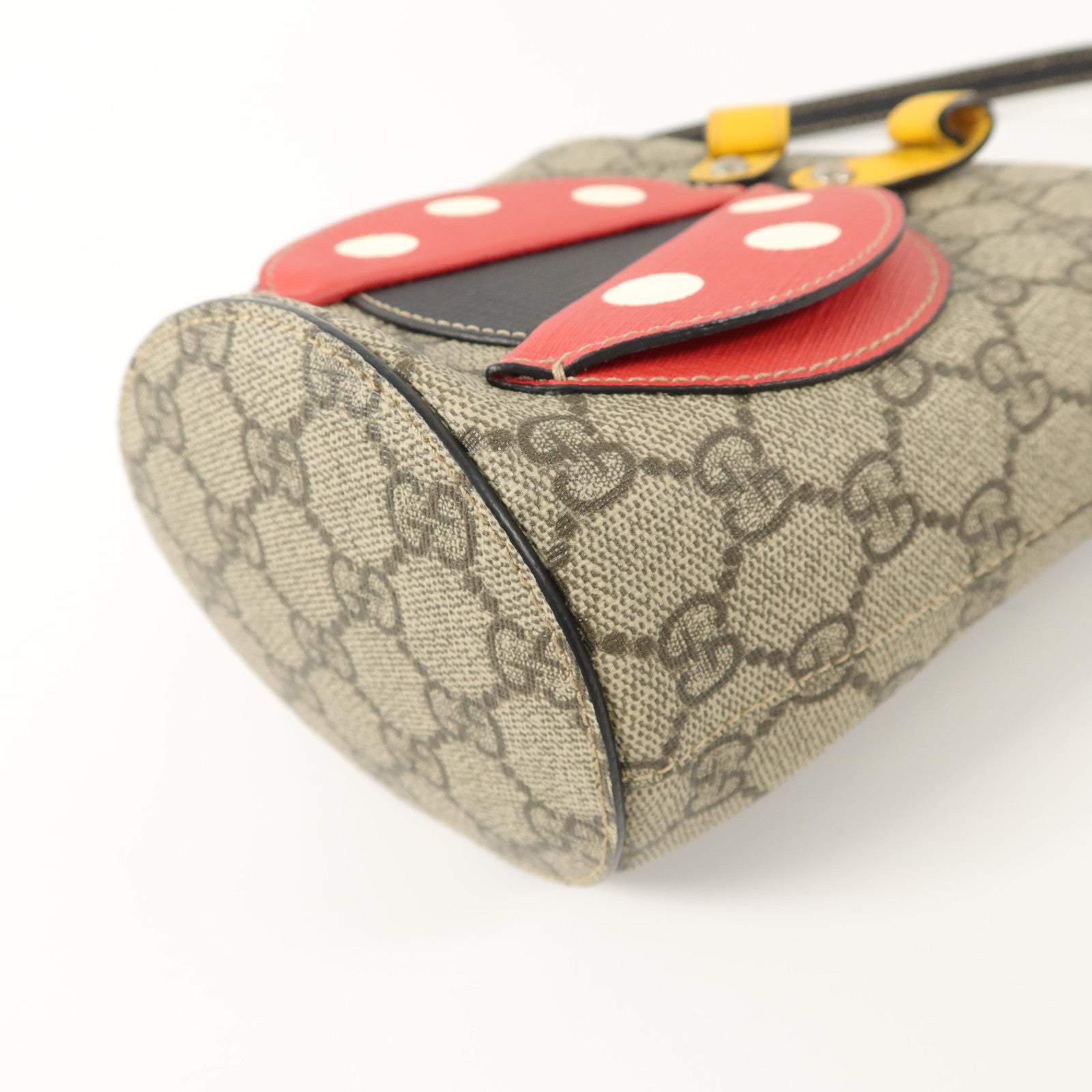GUCCI 塗層帆布Children LadyBug Bucket Bag手挽袋